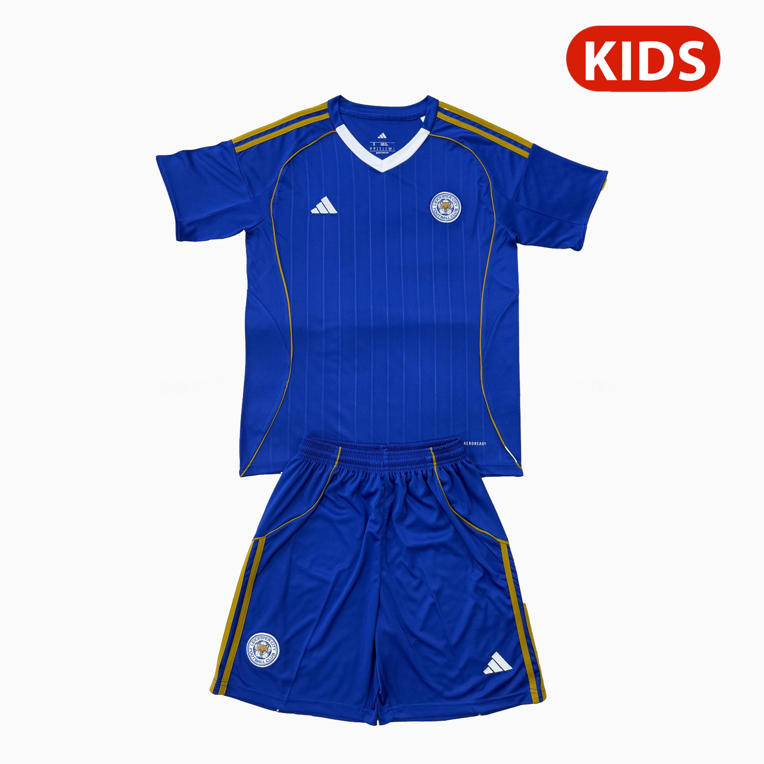 Leicester City 25-26 Home Kids Kit - ManixJersey