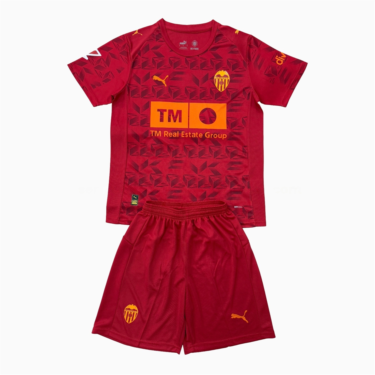 Valencia 25-26 Away Men's Adult Jersey Set - Fans Version - ManixJersey