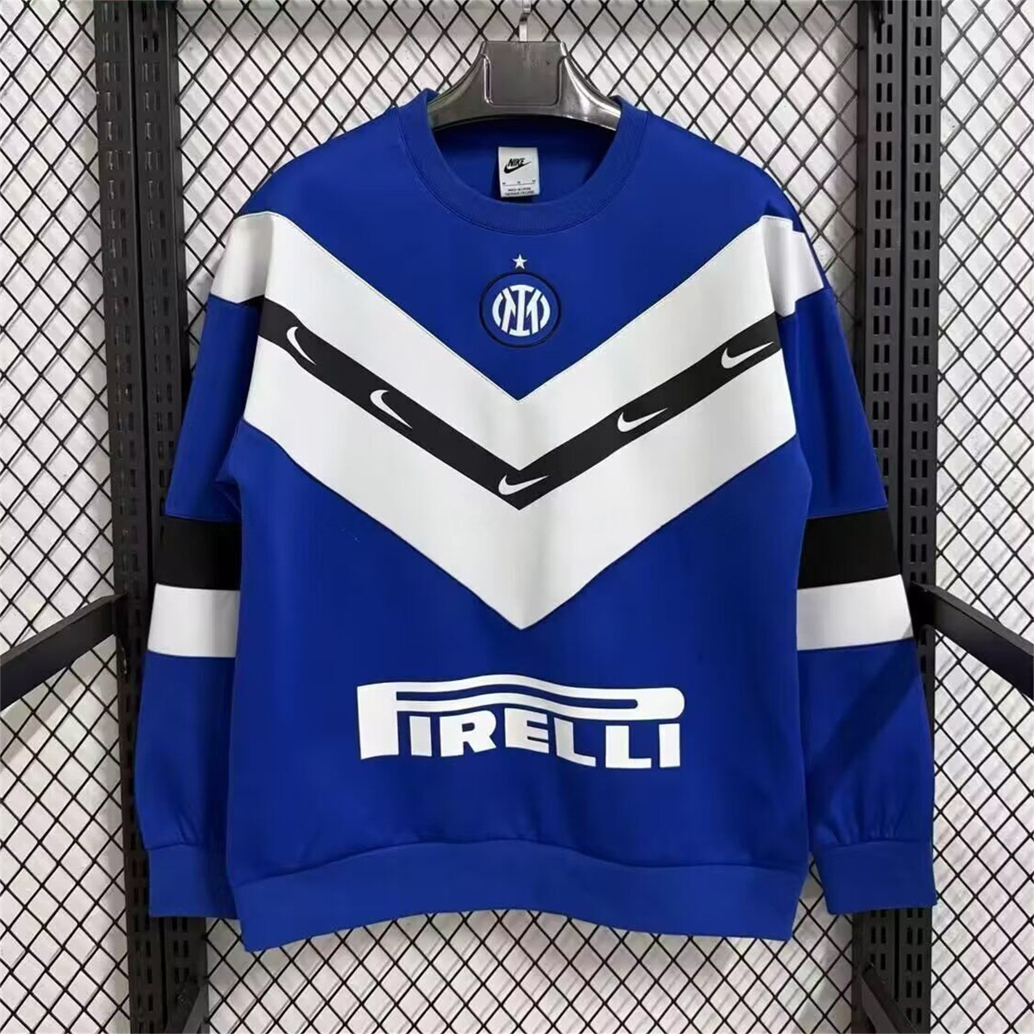 Inter Milan Blue And White Unisex Pullover Hoodieullover Hoodie - ManixJersey