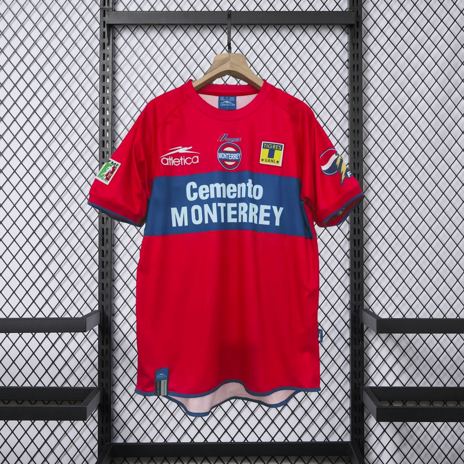 Retro Tigres UANL 2002-03 Away Red Jersey - ManixJersey