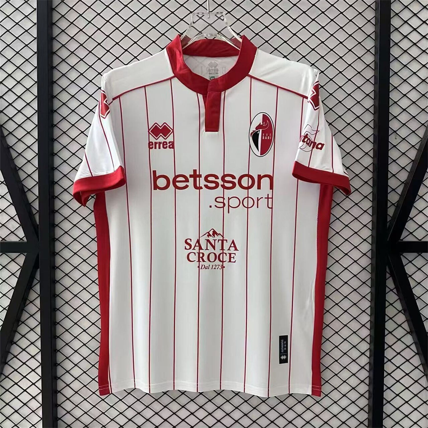 SSC Bari 25-26 Home White Jersey - Fans Version - ManixJersey
