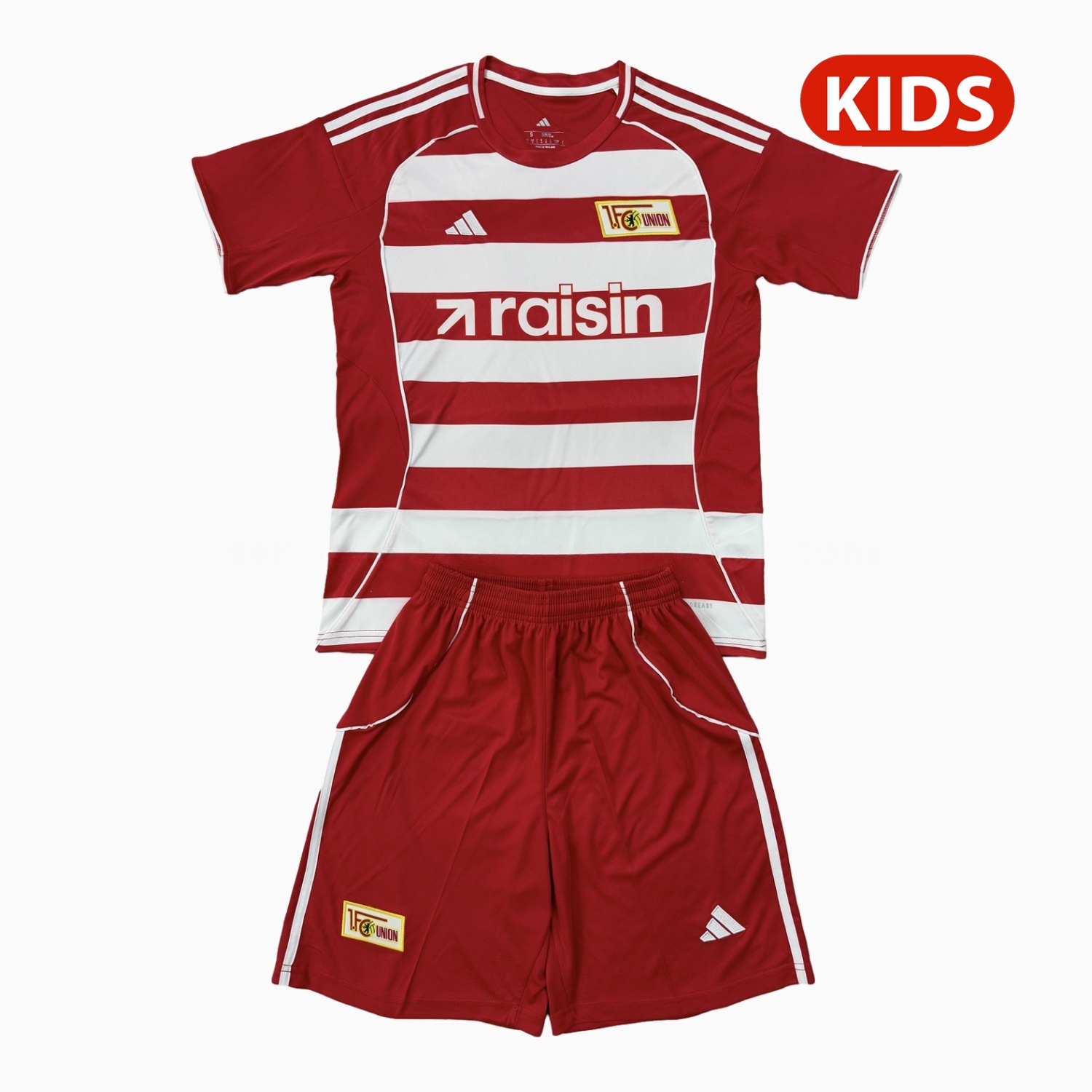 Union Berlin 25-26 Home Kids Kit - ManixJersey