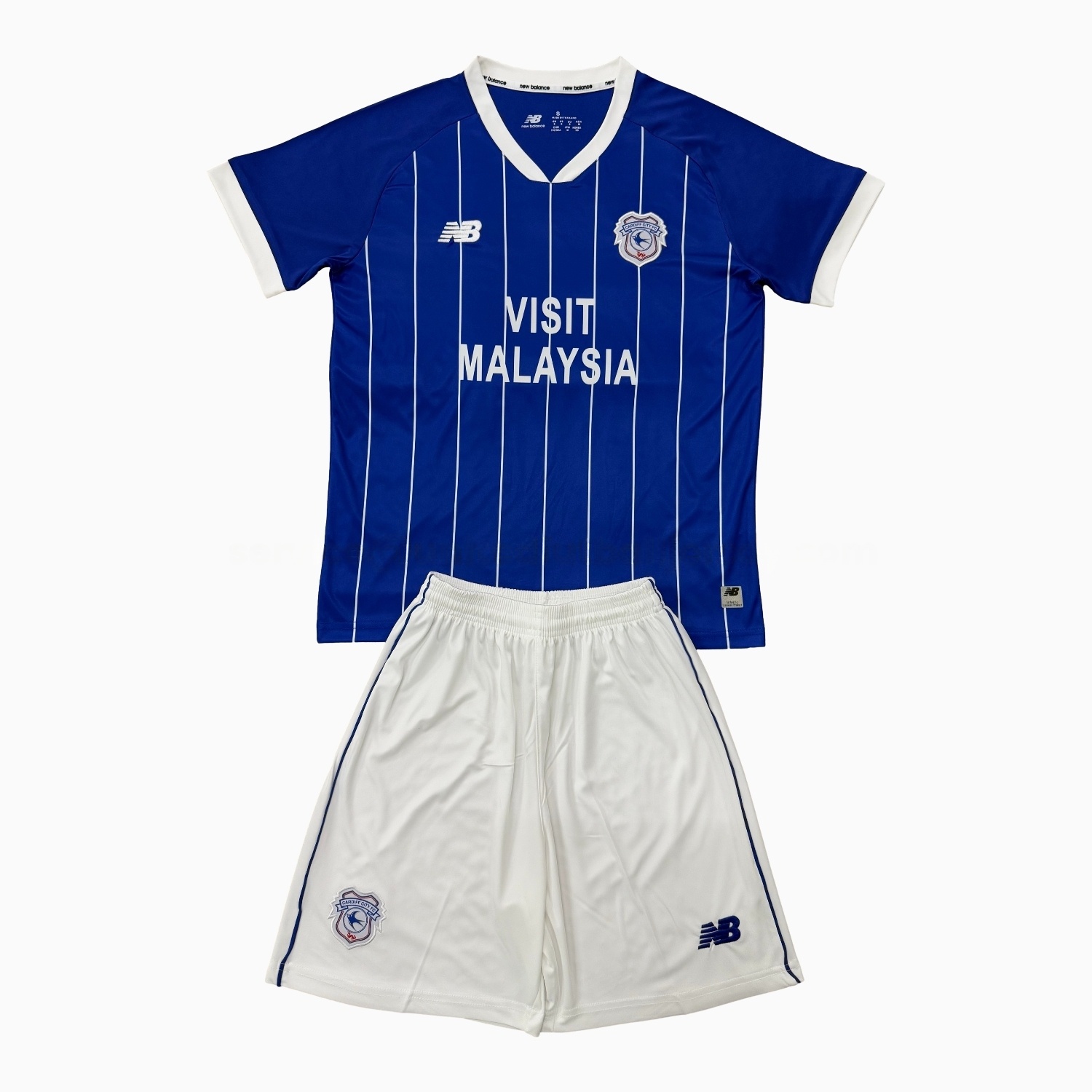 Cardiff City 25-26 Home Men's Adult Jersey Set - Fans Version - ManixJersey