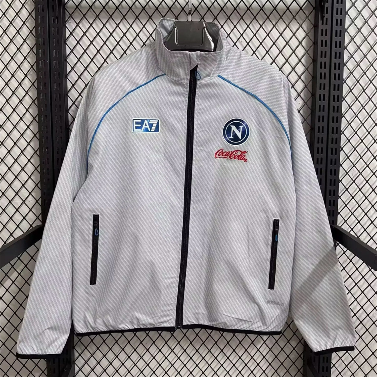 Napoli 25-26 Windbreaker Jacket - Gray - ManixJersey