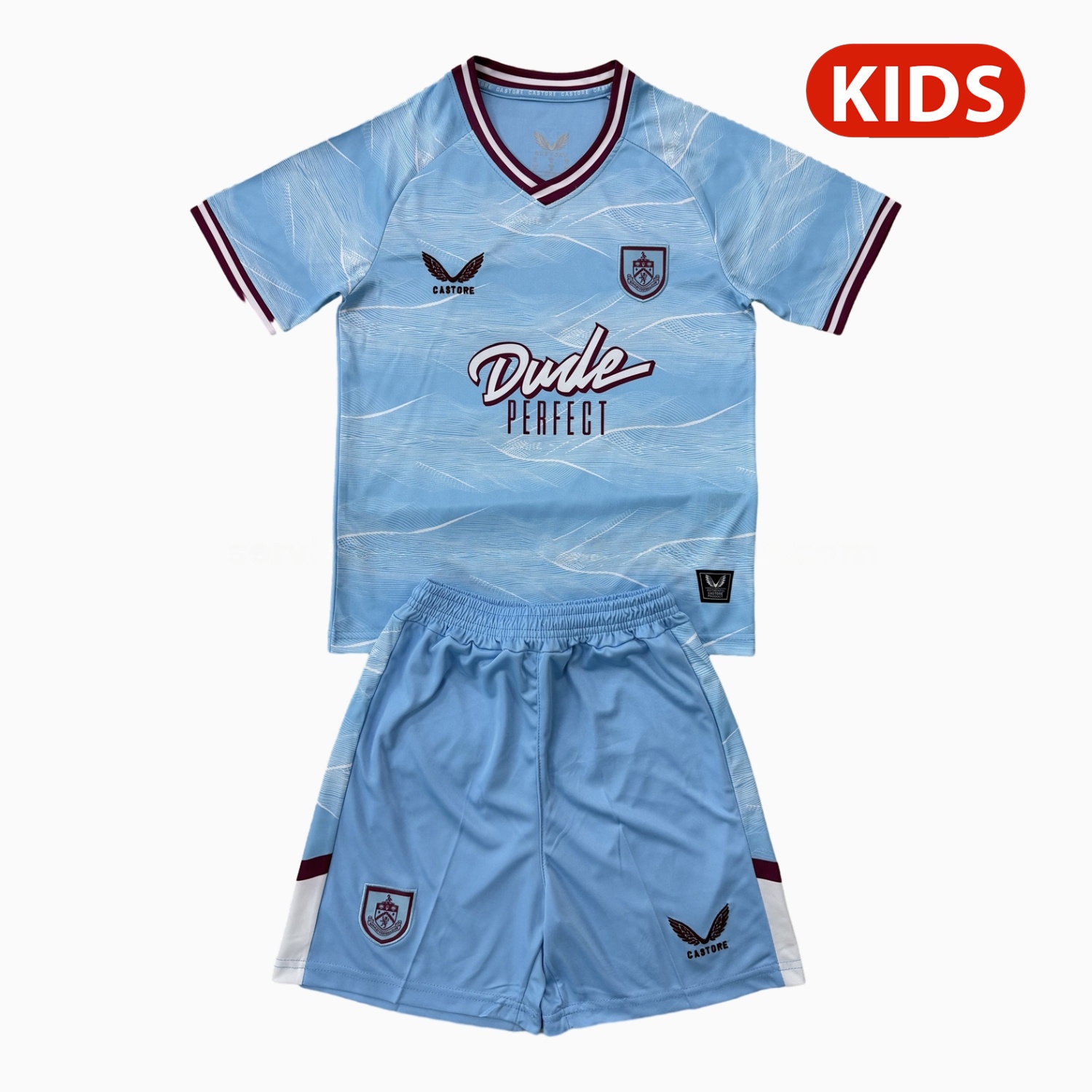 Burnley 25-26 Away Kids Kit - ManixJersey