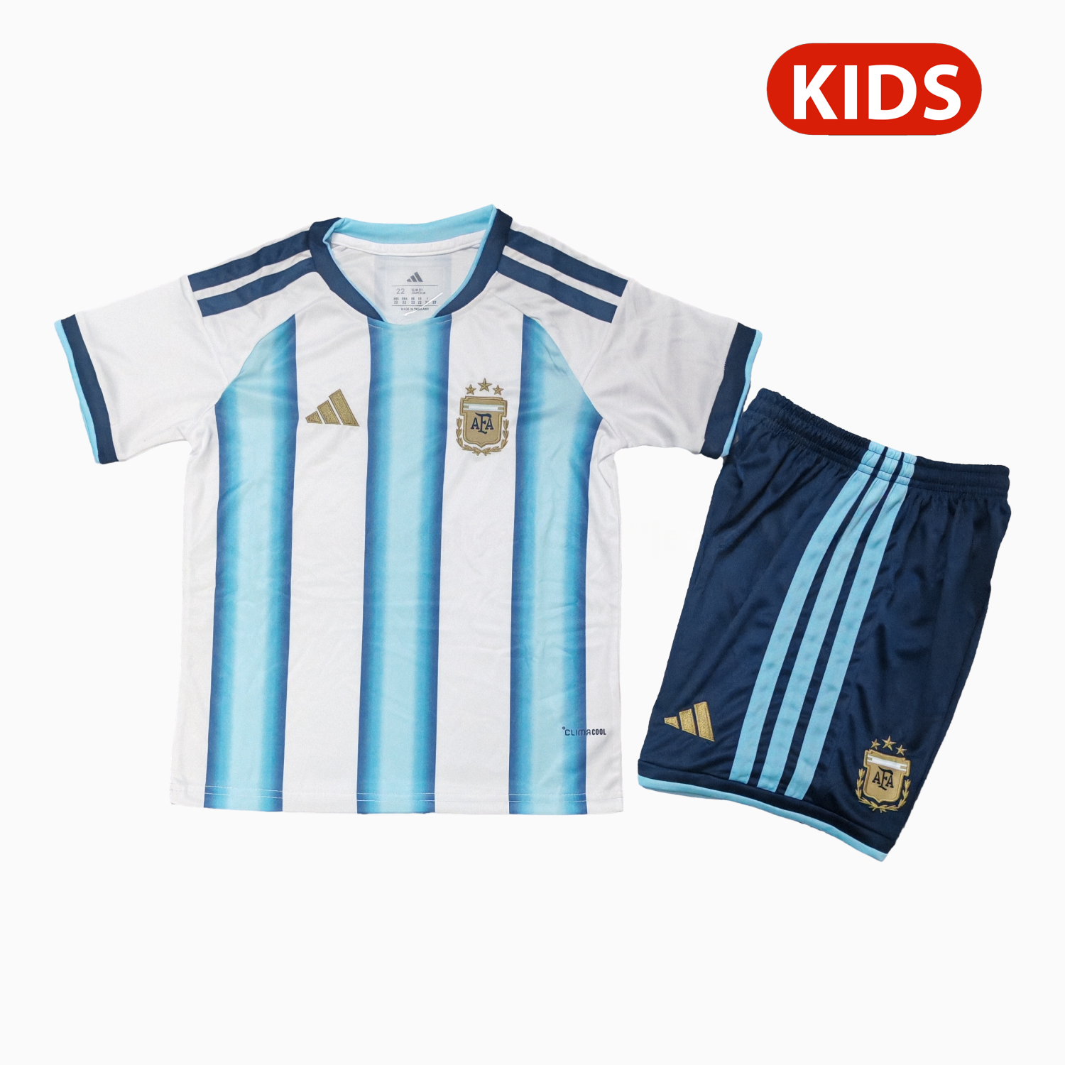 Argentina 2026 Home Kids Kit - Without Chest Patch - ManixJersey