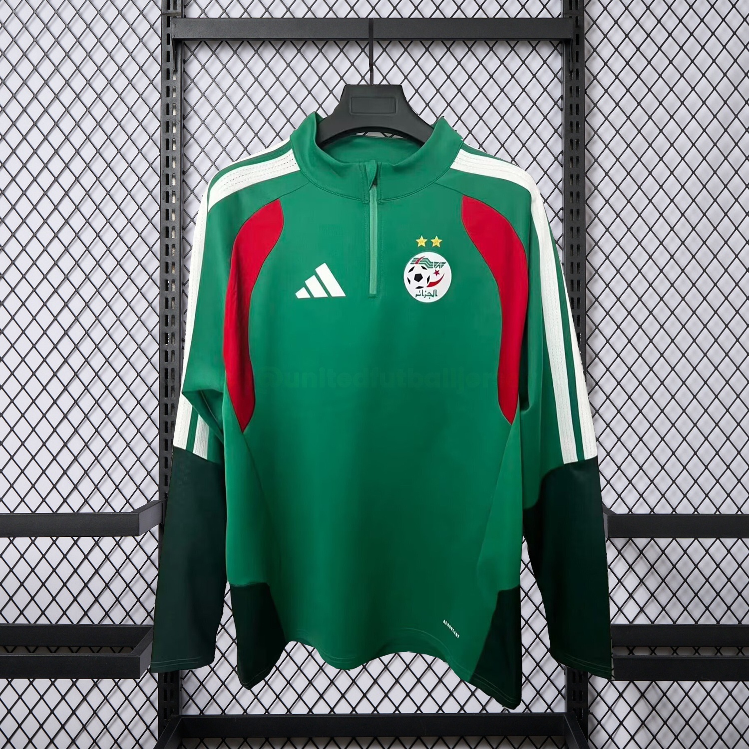 Algeria 25-26 Home Unisex Pullover Hoodie - ManixJersey