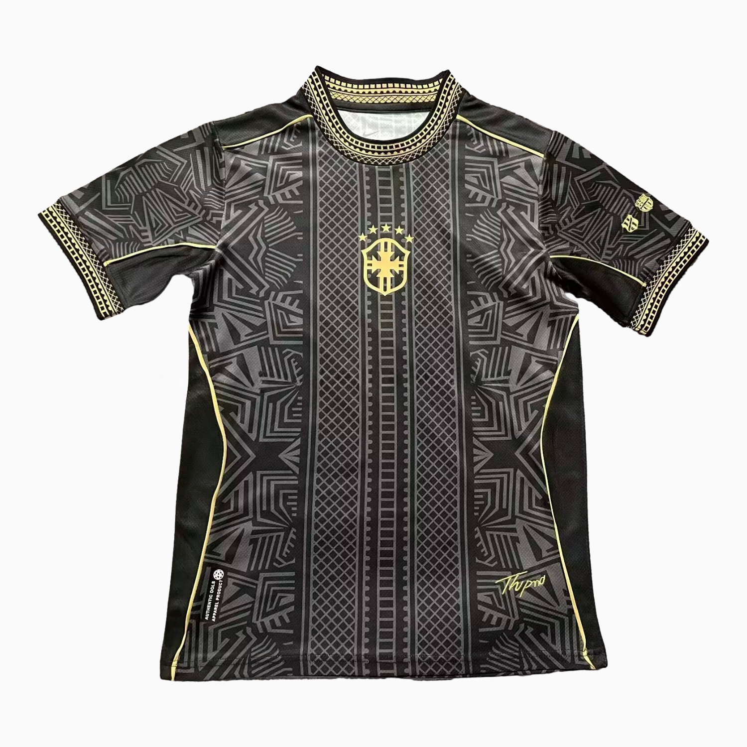 Brazil 2026 COMMA Black Neymar Special Jersey - Fans Version - ManixJersey