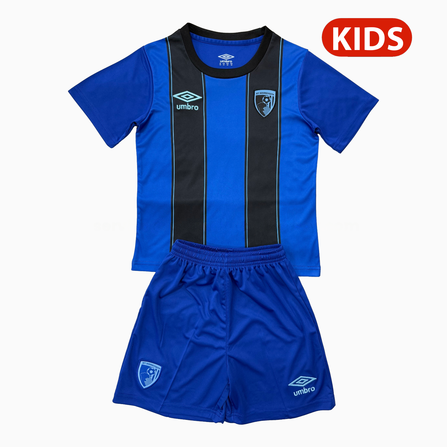 Bournemouth 25-26 Away Kids Kit - ManixJersey