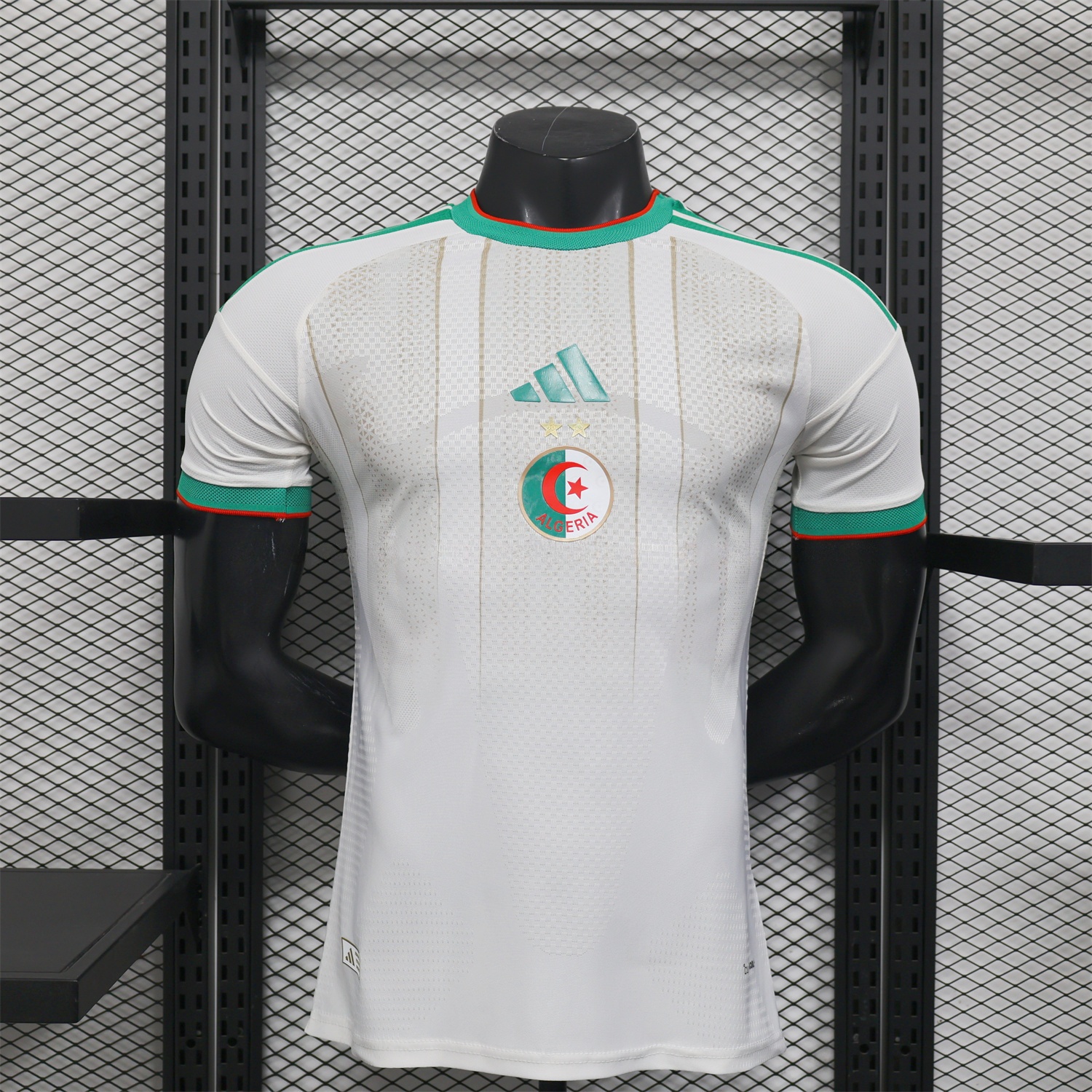 Algeria 2026 Home Jersey With 2 Stars - Player Version - ManixJersey