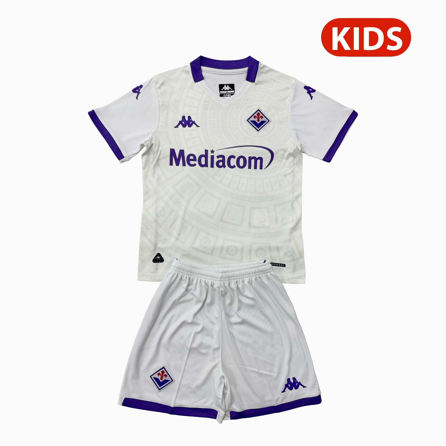 Fiorentina 25-26 Away Kids Kit - ManixJersey