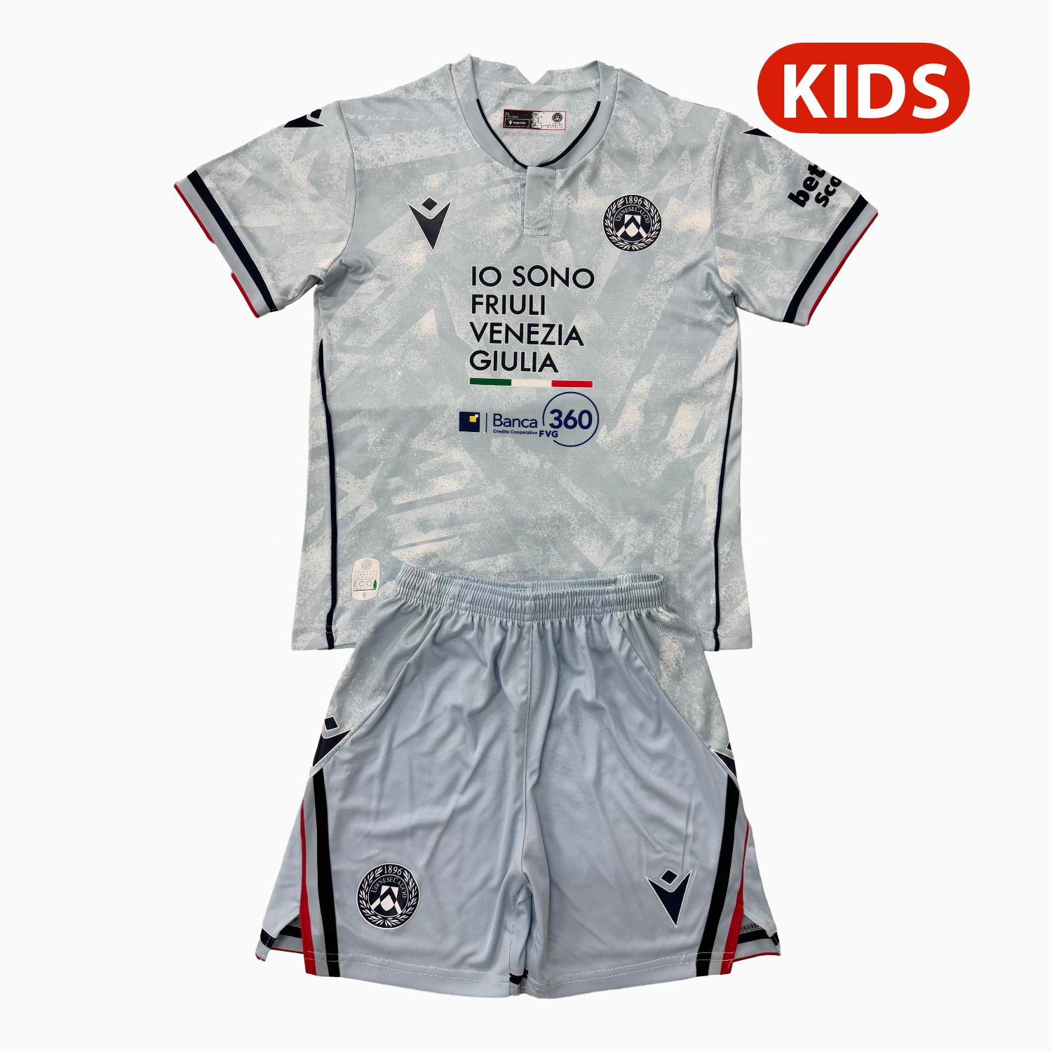 Udinese 25-26 Away Kids Kit - ManixJersey
