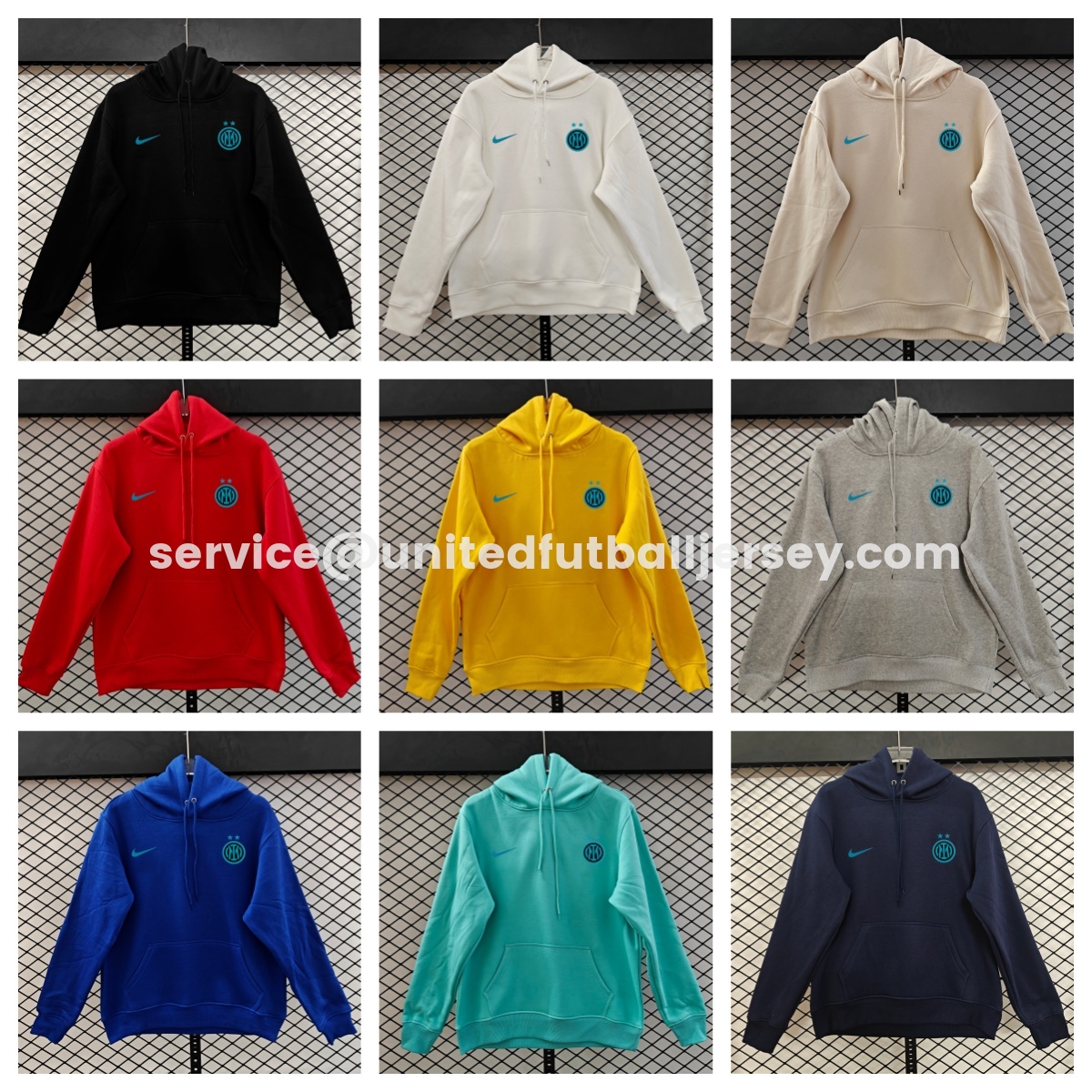 Inter Milan 25-26 Third Blue Icon Unisex Pullover Hoodie - ManixJersey