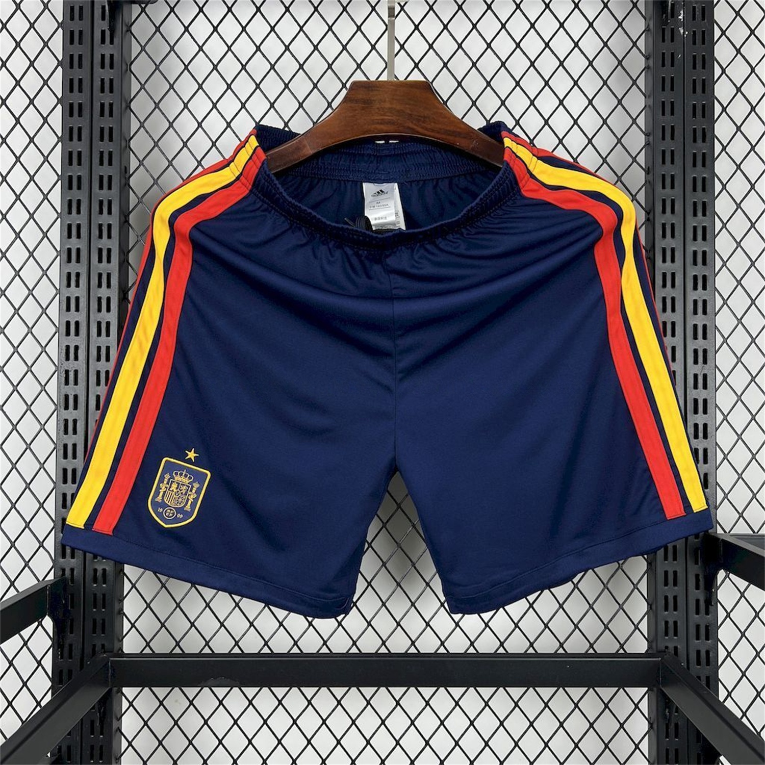 Spain 2026 Home Dark Blue Shorts - Fans Version - ManixJersey