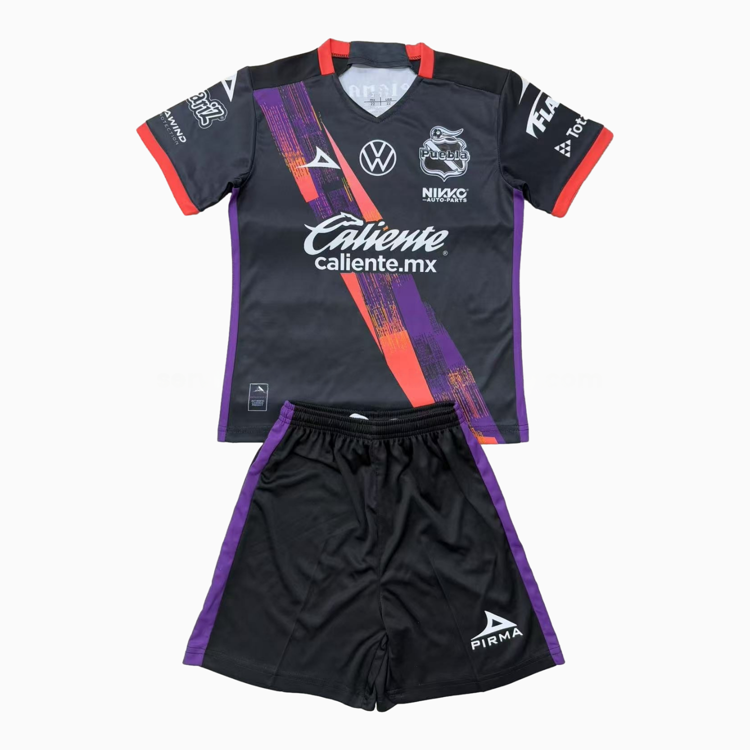 Club Puebla 25-26 Away Men's Adult Jersey Set - Fans Version - ManixJersey