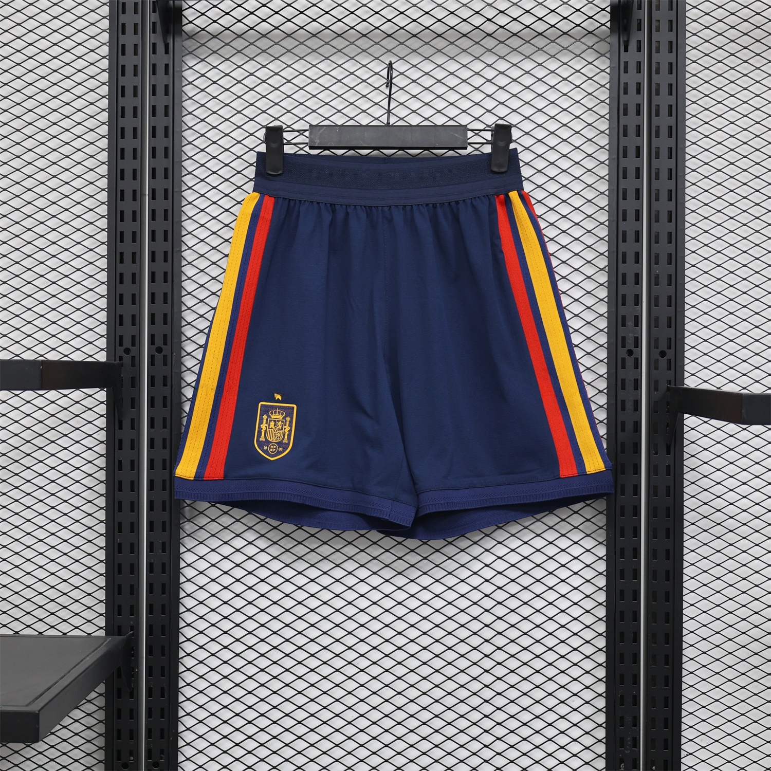 Spain 2026 Home Dark Blue Shorts - Player Version - ManixJersey