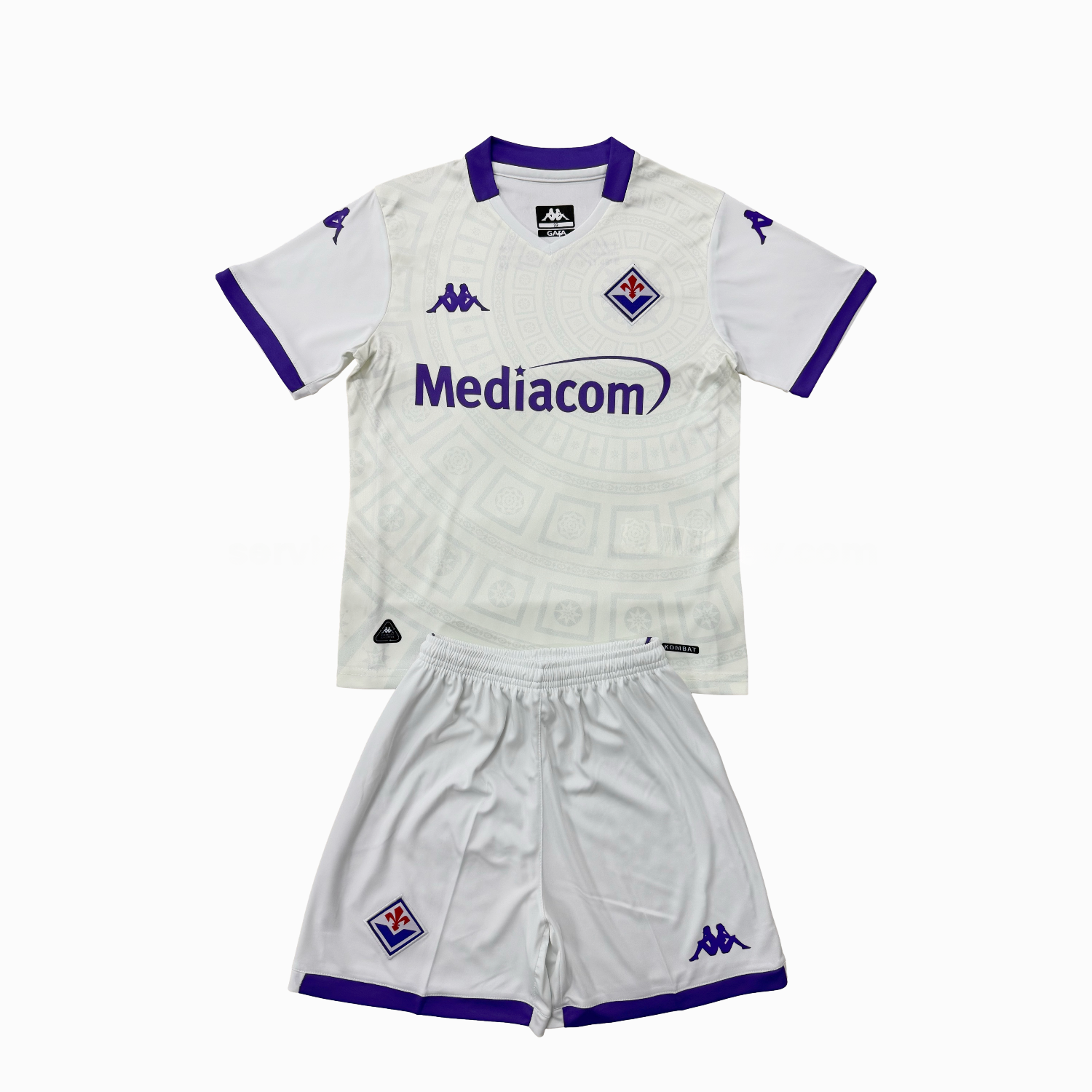 Fiorentina 25-26 Away Men's Adult Jersey Set - Fans Version - ManixJersey