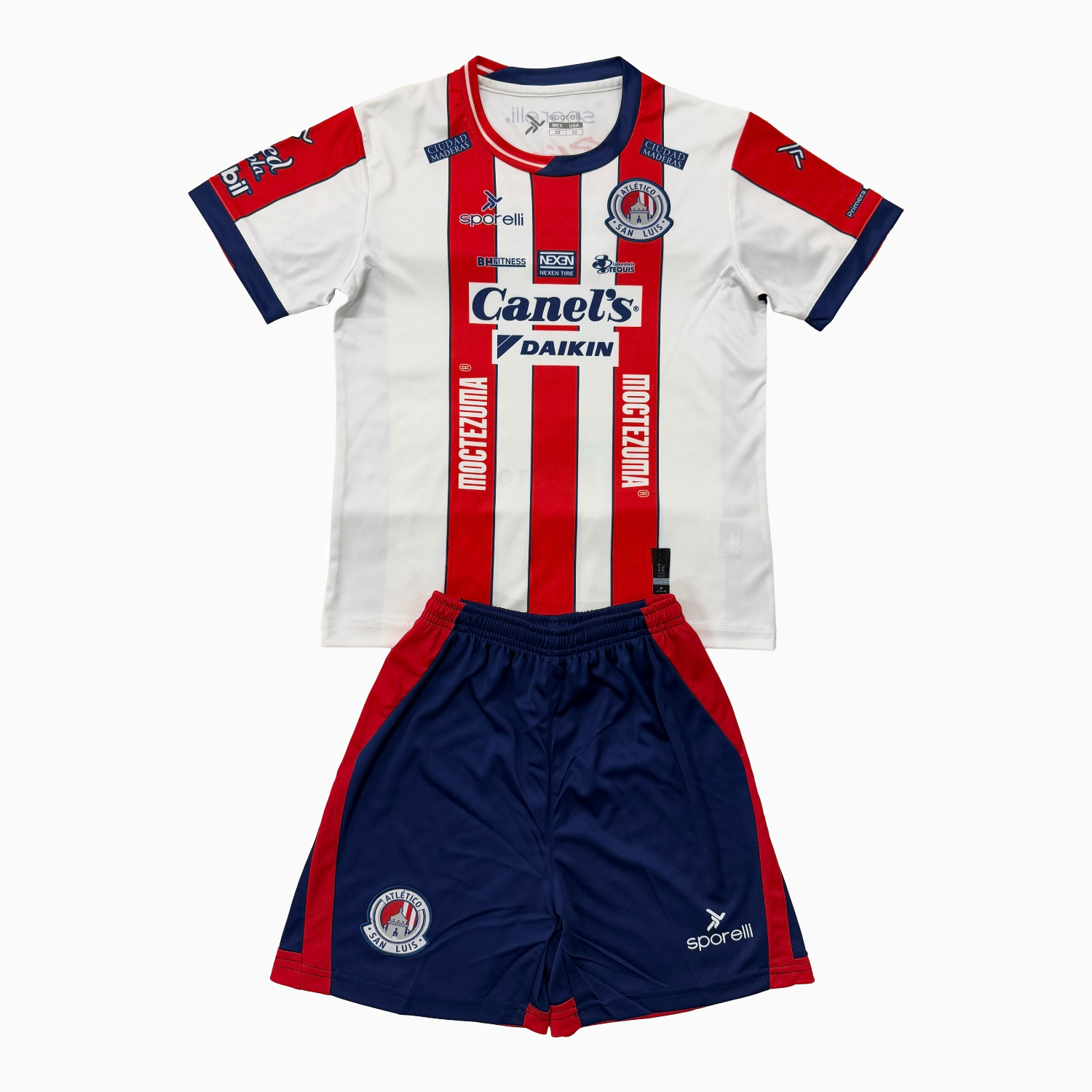 Atlético San Luis 25-26 Home Men's Adult Jersey Set - Fans Version - ManixJersey