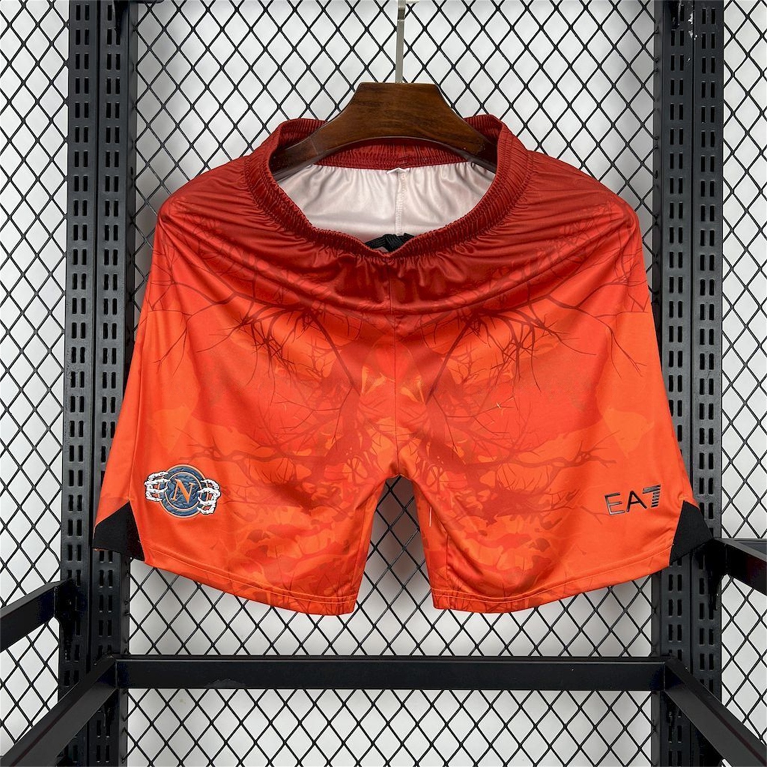 Napoli 25-26 Halloween Orange Shorts - Fans Version - ManixJersey