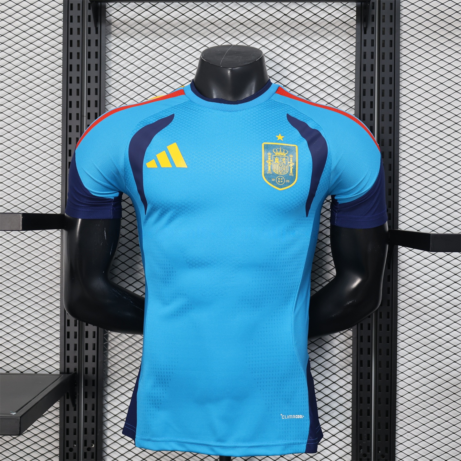 Spain 2026 Blue Pre-Match Training Jersey - Player Version - ManixJersey
