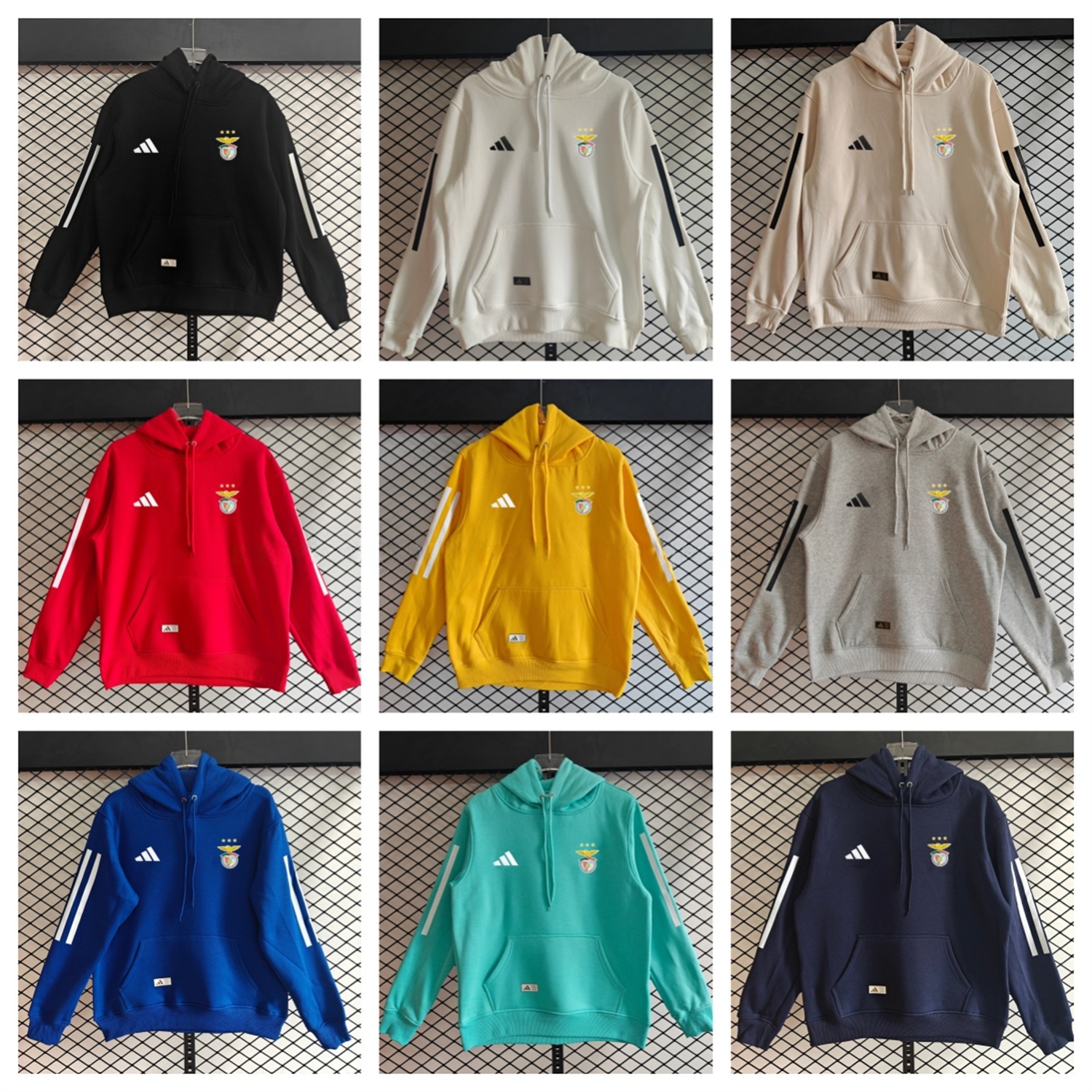 Benfica 25-26 Home Unisex Pullover Hoodie - ManixJersey