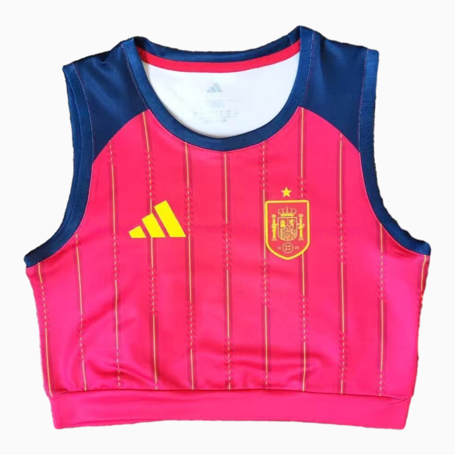 Women's Spain 2026 Home Yoga Vest - ManixJersey