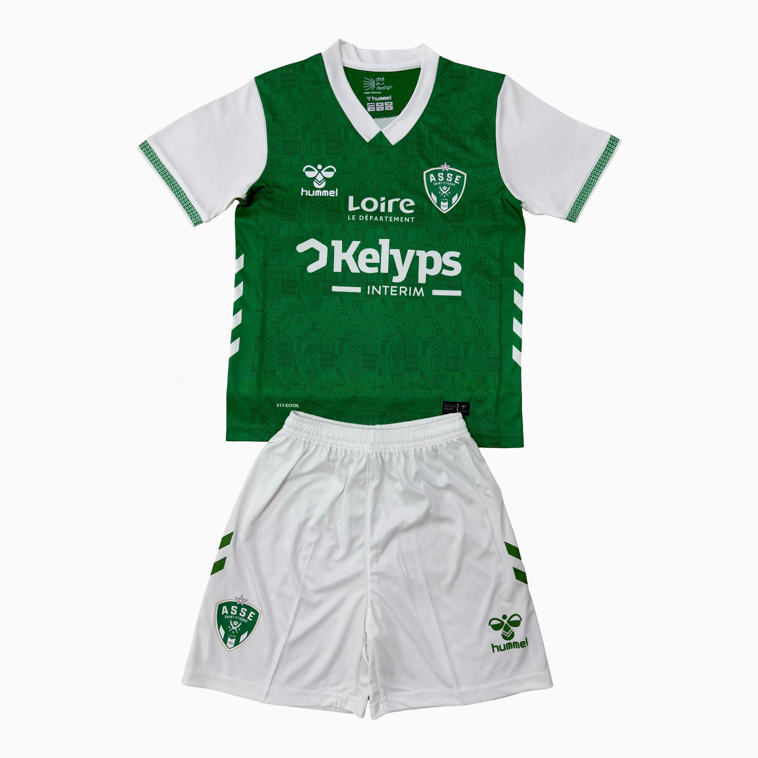 AS Saint-Etienne 25-26 Home Men's Adult Jersey Set - Fans Version - ManixJersey