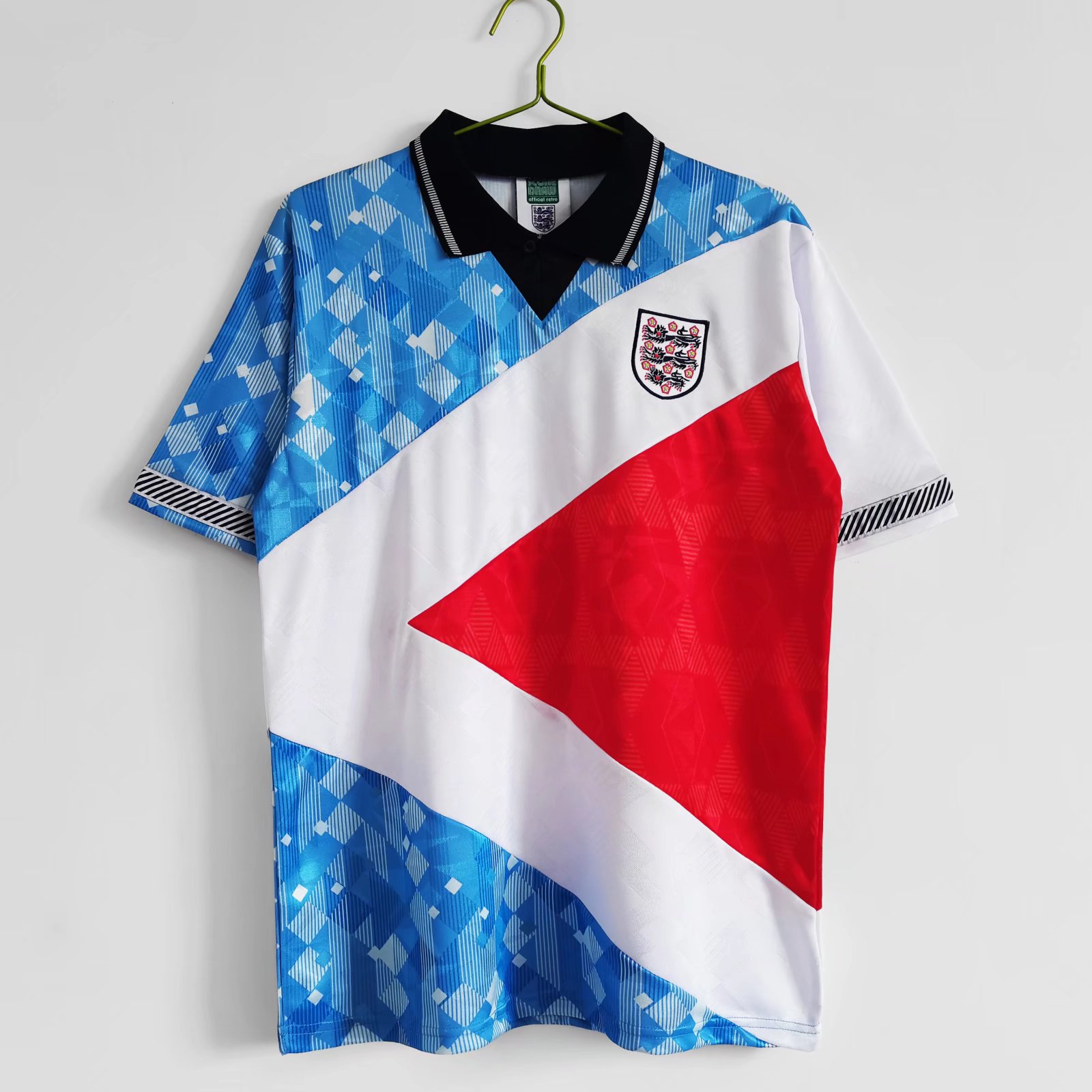 Retro England 1990 Three Color Jersey - ManixJersey