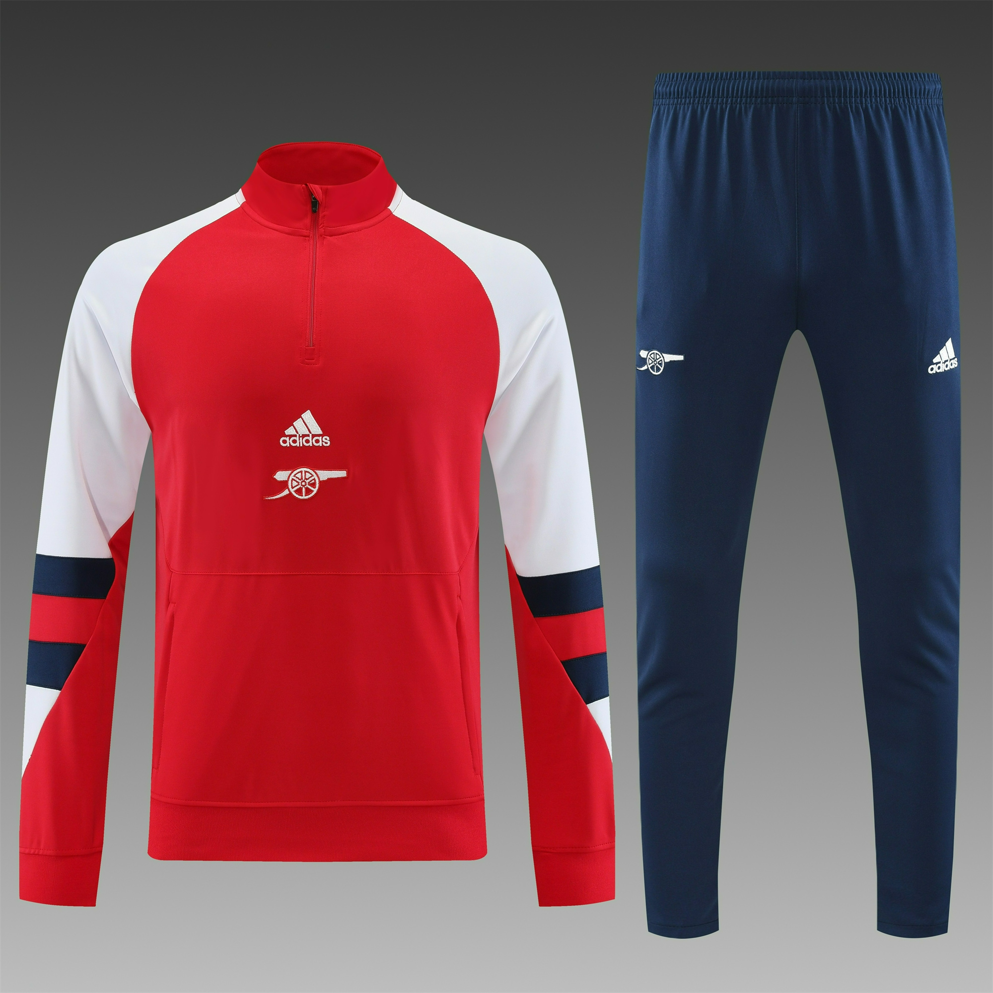 Arsenal 23-24 Long Sleeve Training Set Red Blue - ManixJersey