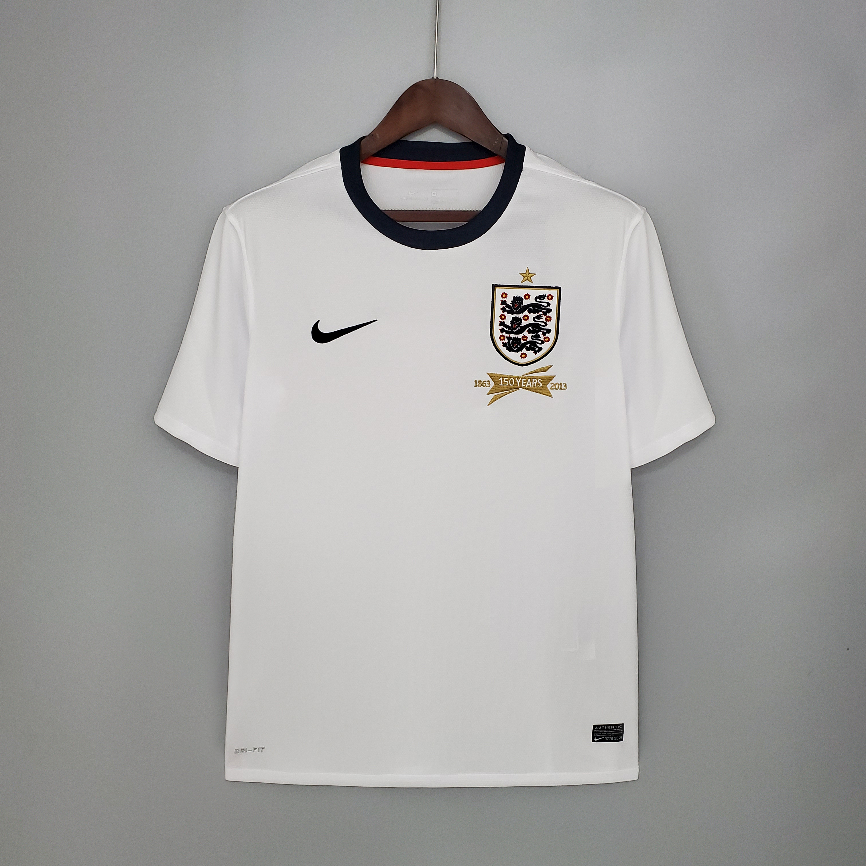 Retro England 2013 150 YEARS Home Stadium Jersey - ManixJersey