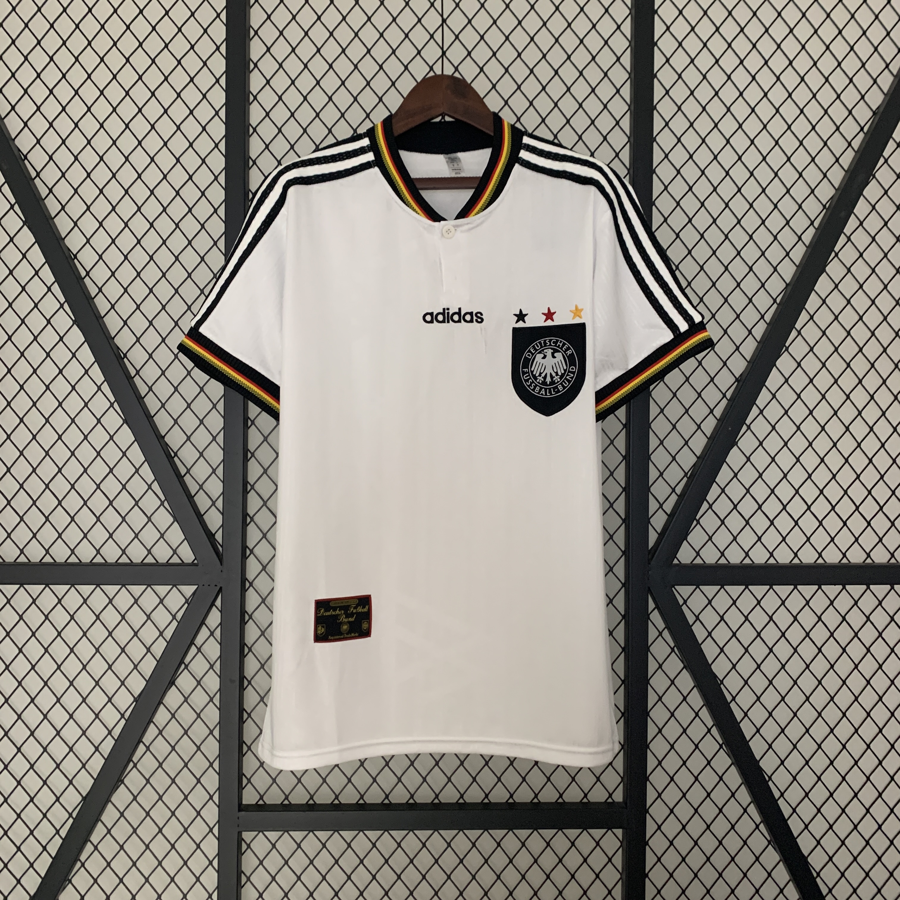 Retro Germany 1996 Home Stadium Jersey - ManixJersey