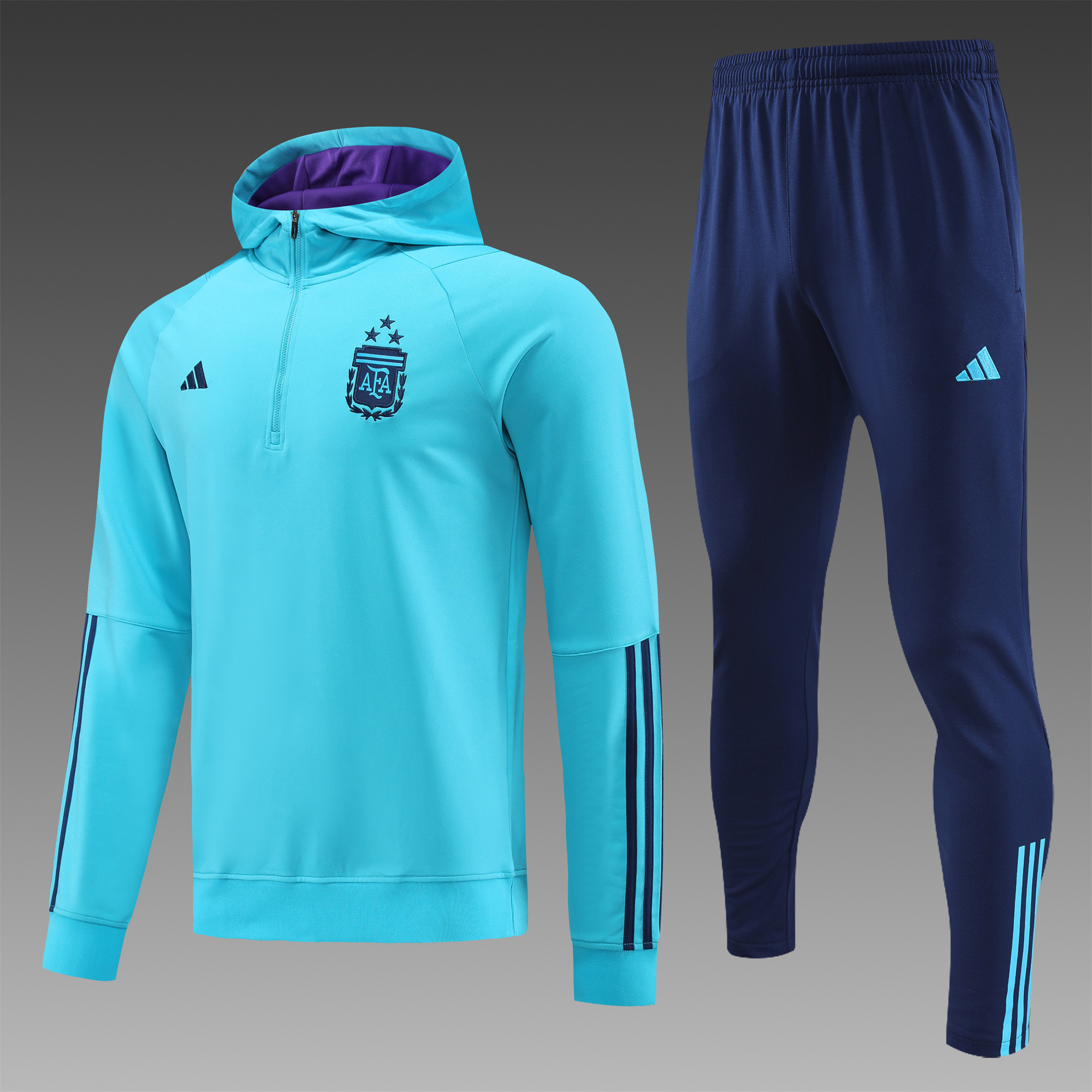 Argentina 23-24 Men's Training Hoodie + Pants - ManixJersey