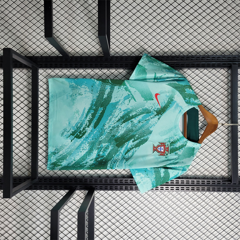 Portugal 2023 Green Training Jersey - Fans Version - ManixJersey