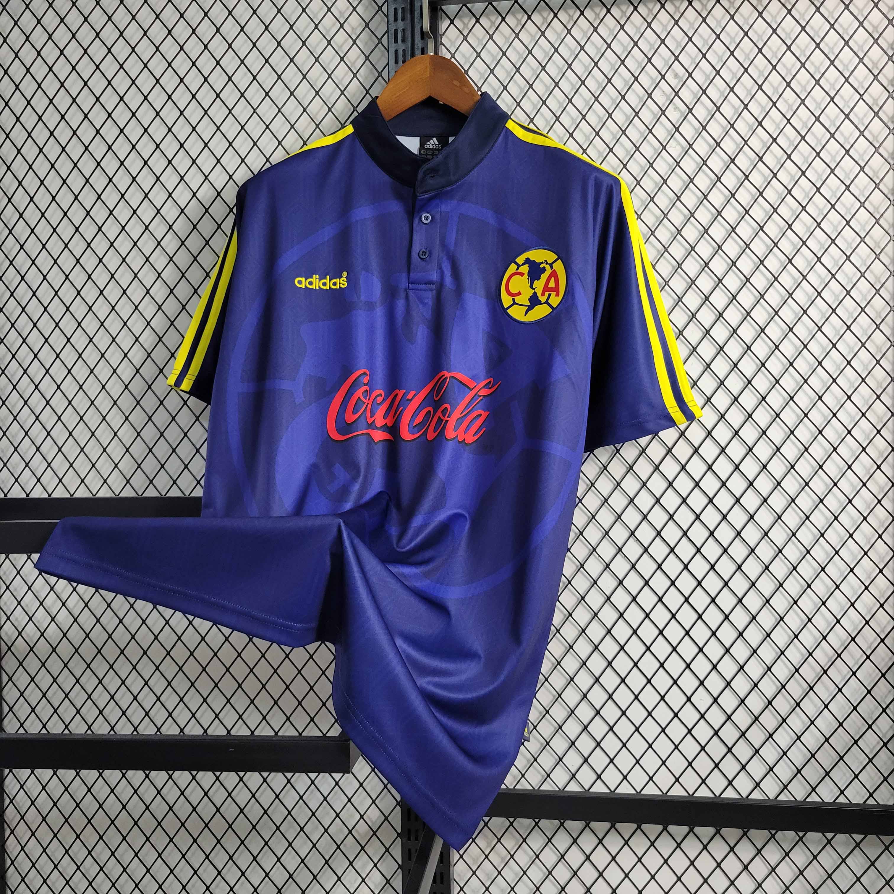 América Retro 1998-99 Away Stadium Jersey - ManixJersey