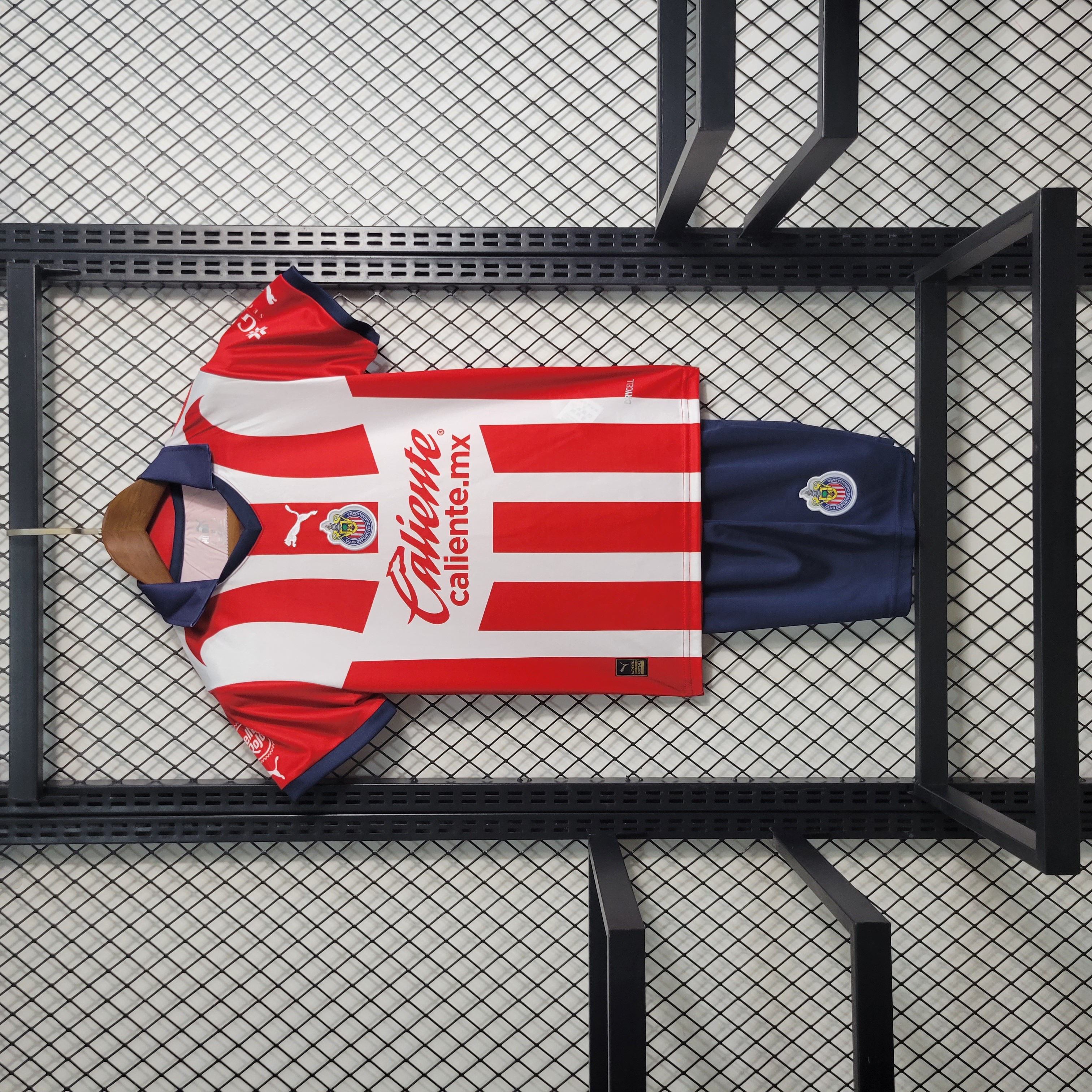 Chivas de Guadalajara 23-24 Home Stadium Kids Kit - ManixJersey