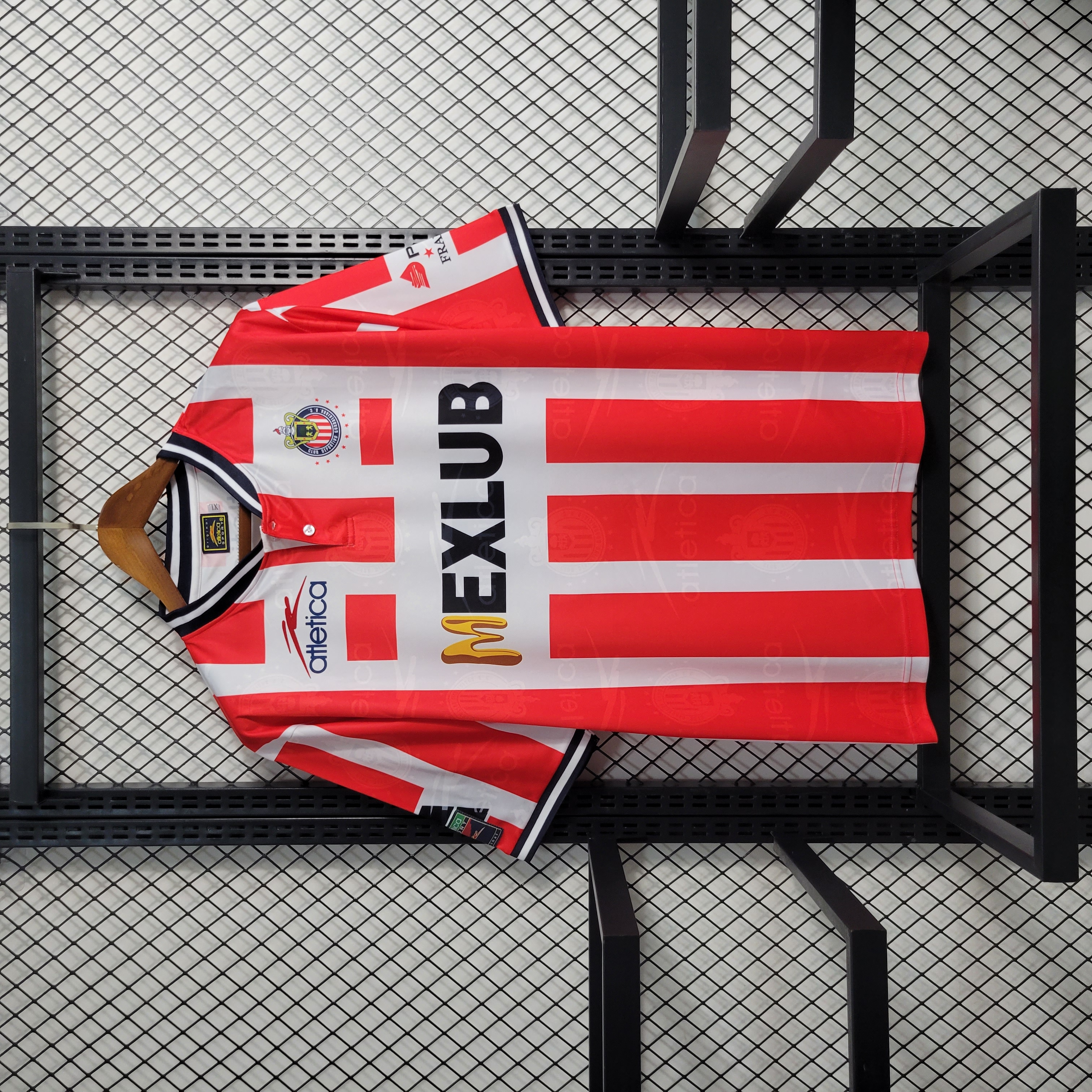 Retro Chivas de Guadalajara 94-95 Home Stadium Jersey - ManixJersey