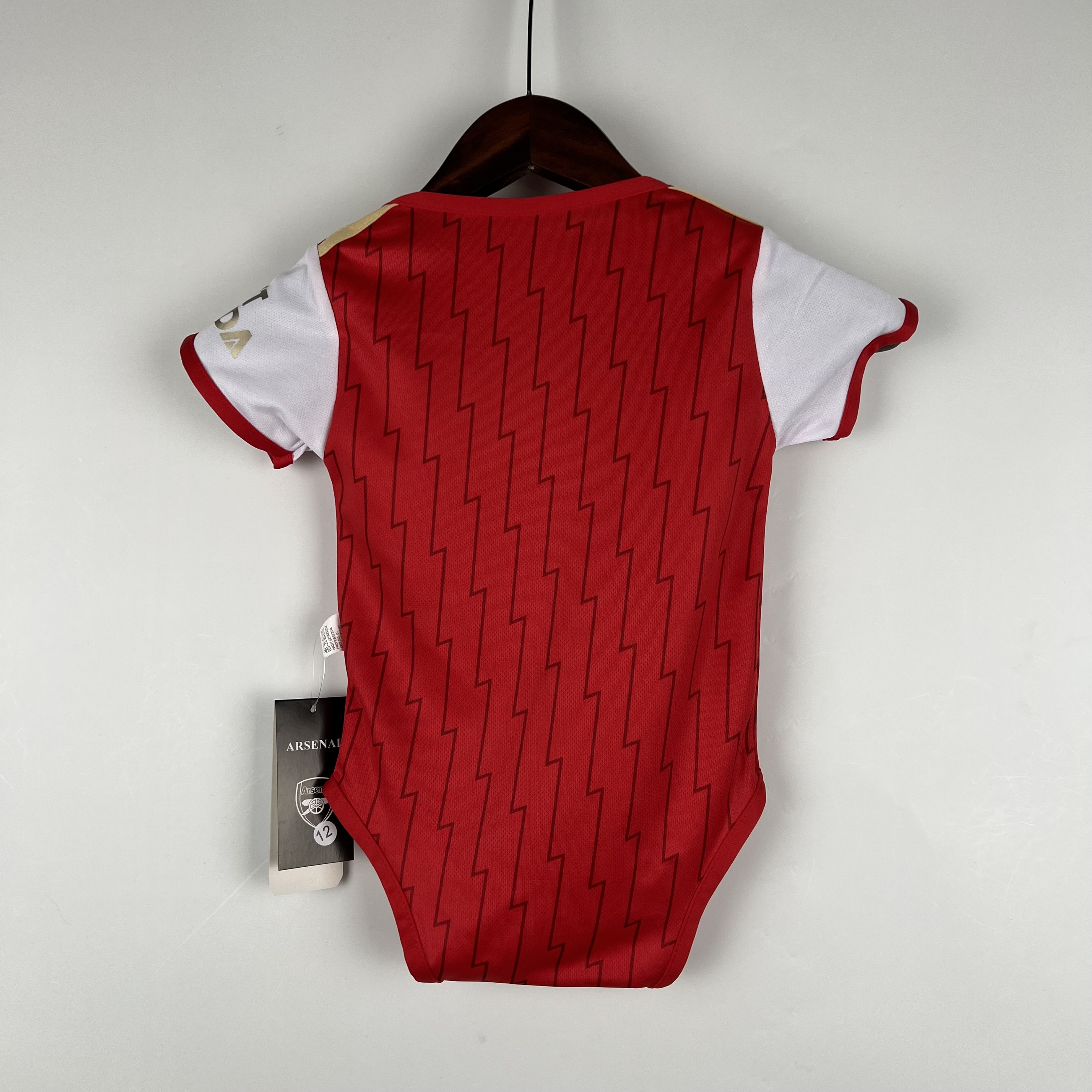 Arsenal 23-24 Home Stadium Baby Crawling Suit - ManixJersey