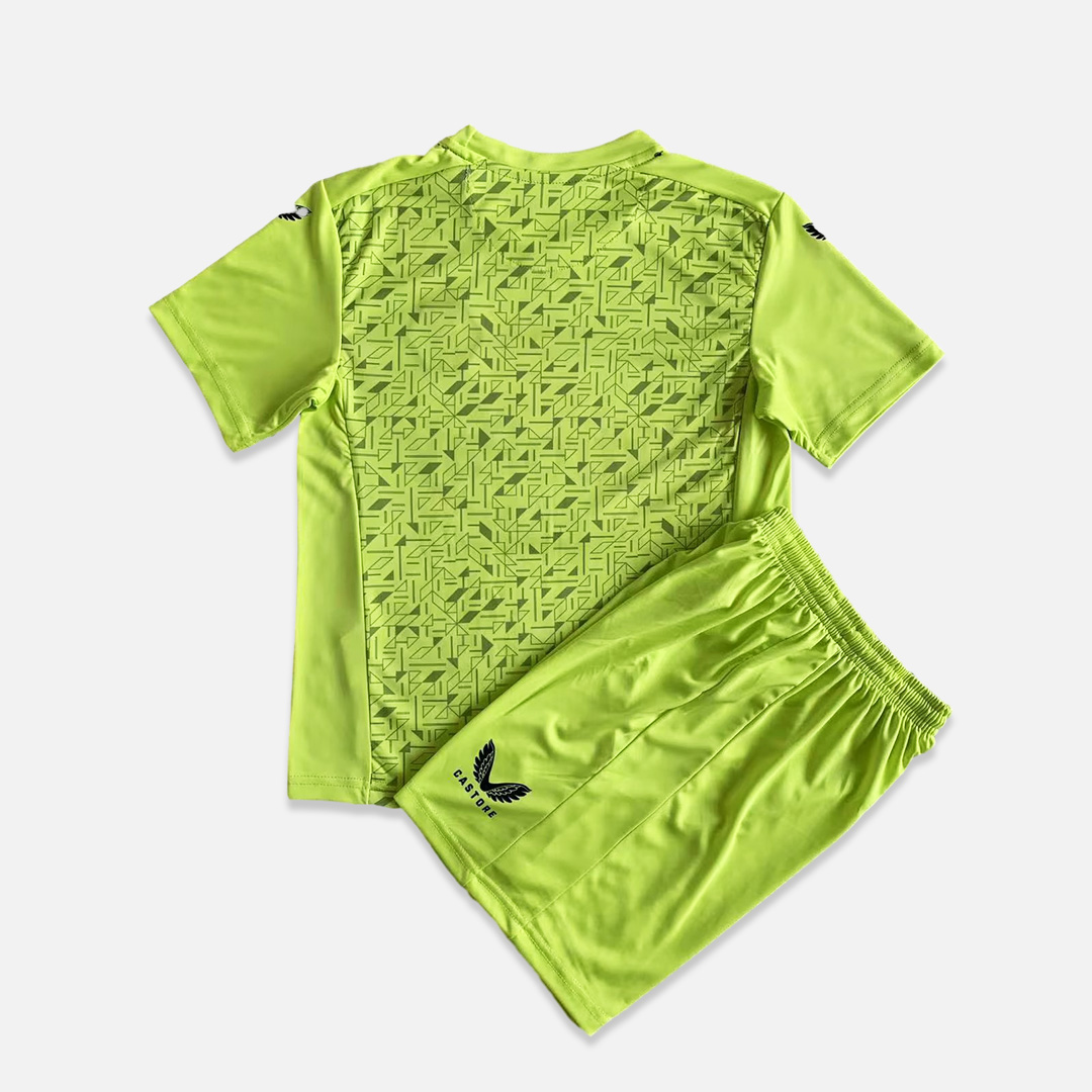 Wolverhampton Wanderers Wolves 23-24 Green Goalkeeper GK Kids Kit - ManixJersey