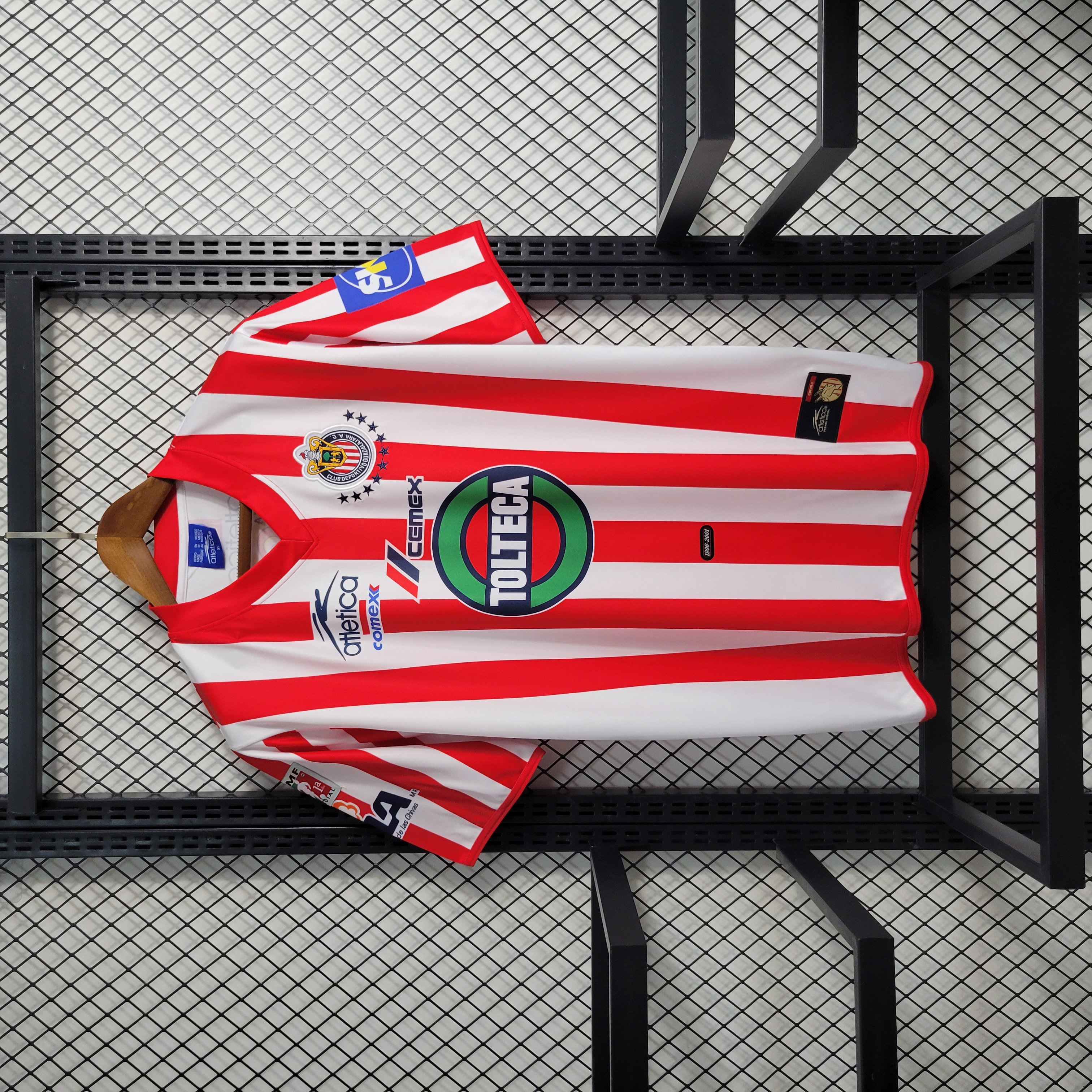 Retro Chivas de Guadalajara 01-02 Home Stadium Jersey - ManixJersey