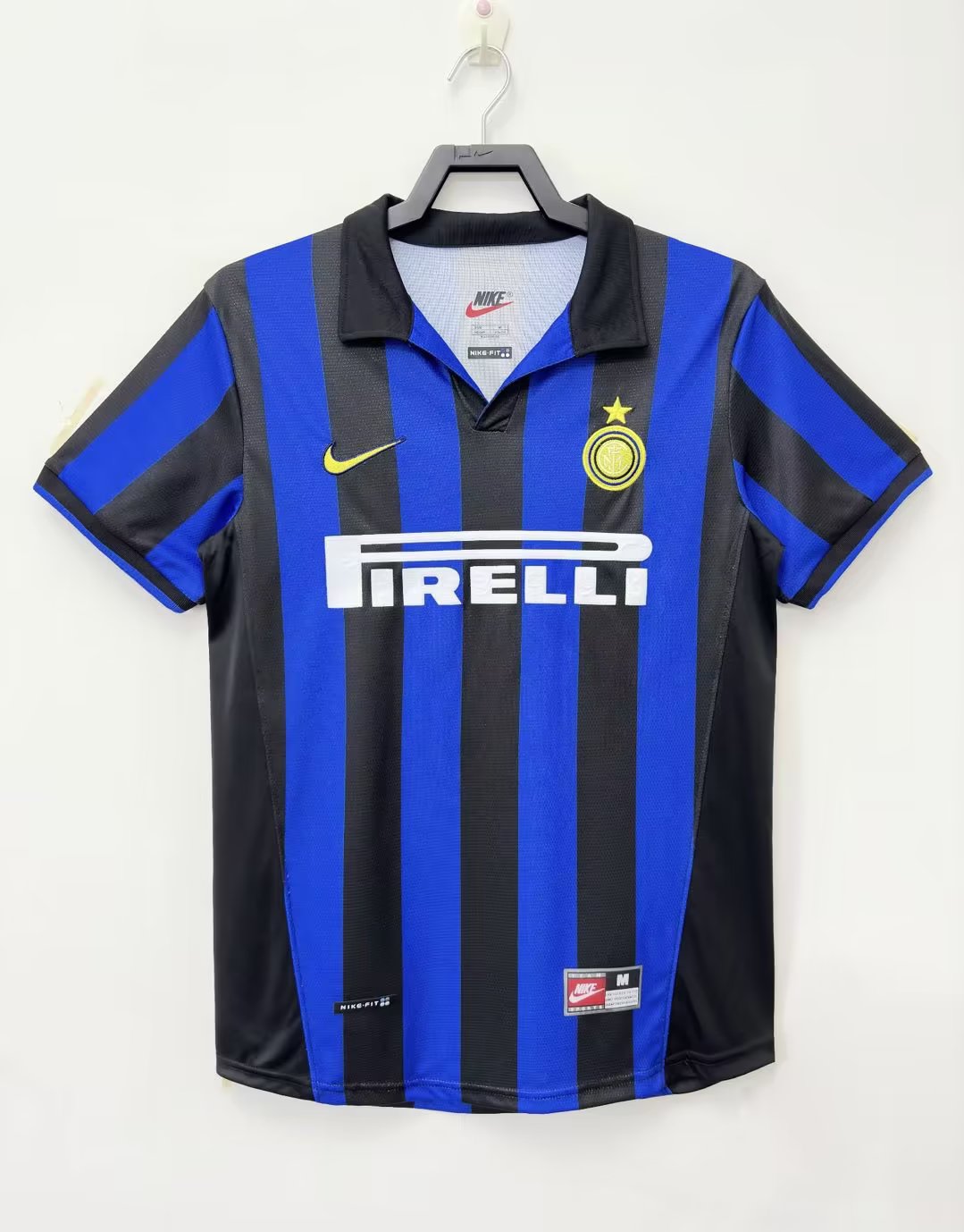 Retro Inter Milan 98-99 Home Stadium Jersey - ManixJersey