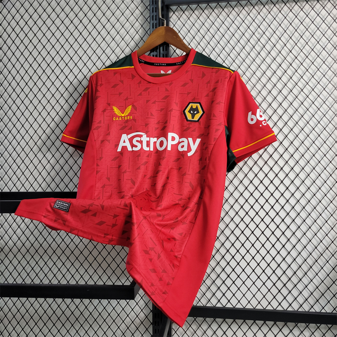 Wolverhampton Wanderers Wolves 23-24 Away Jersey - Fans Version - ManixJersey