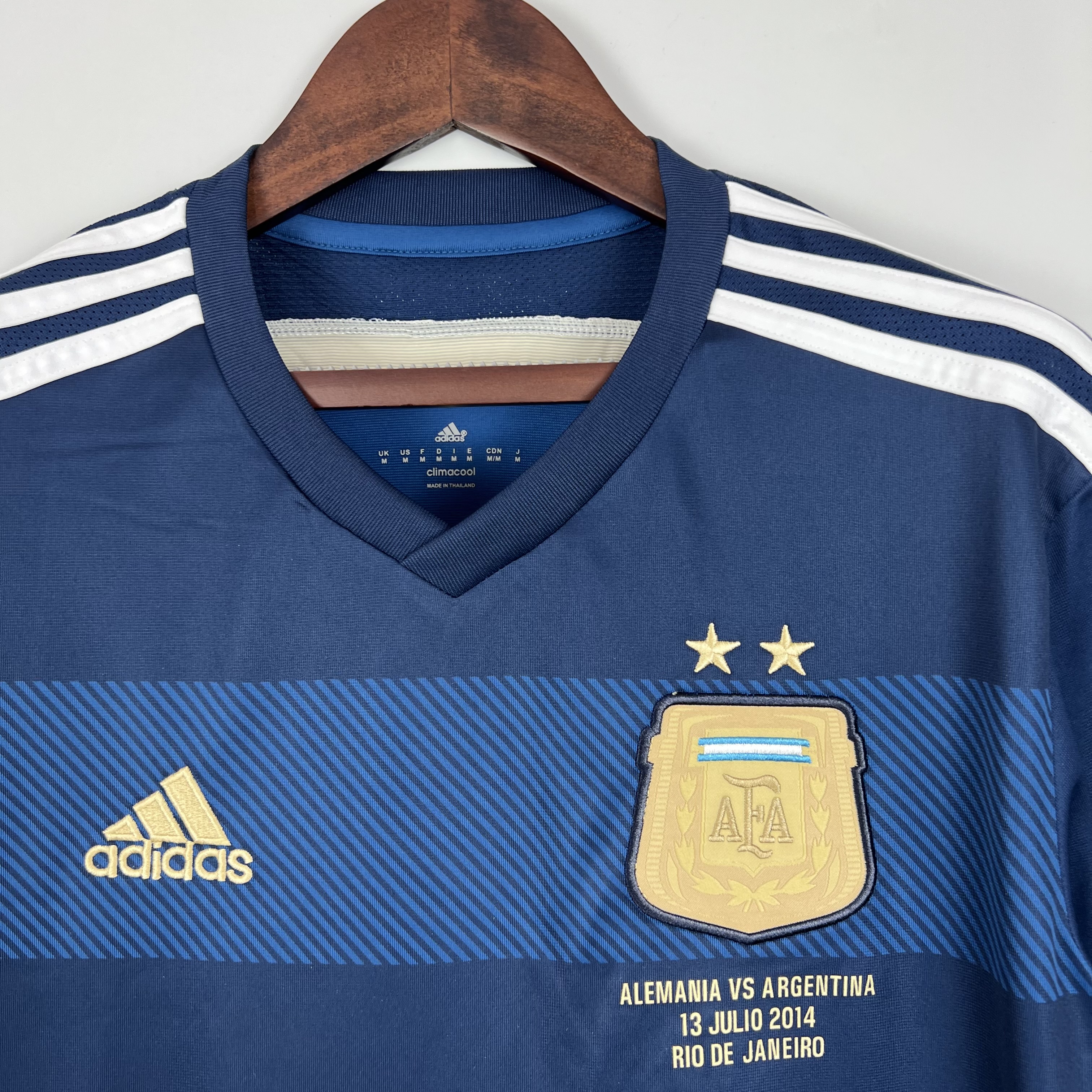 Retro Argentina 2014 Away Stadium Jersey - ManixJersey