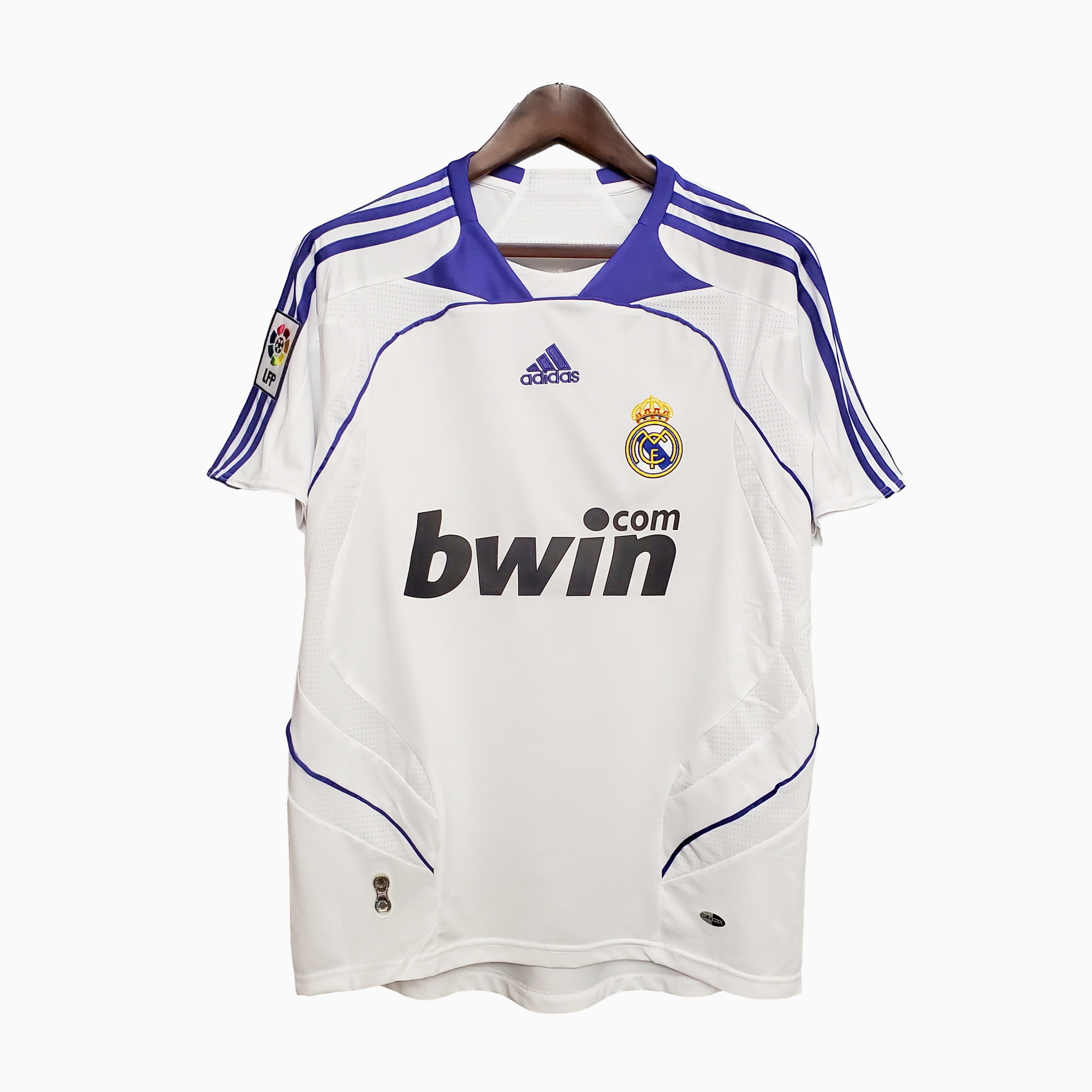 Retro Real Madrid 07-08 Home Stadium Jersey - ManixJersey