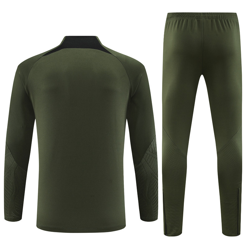 B.A.R.S.A 23-24 Long Sleeve Training Set -Army green - ManixJersey