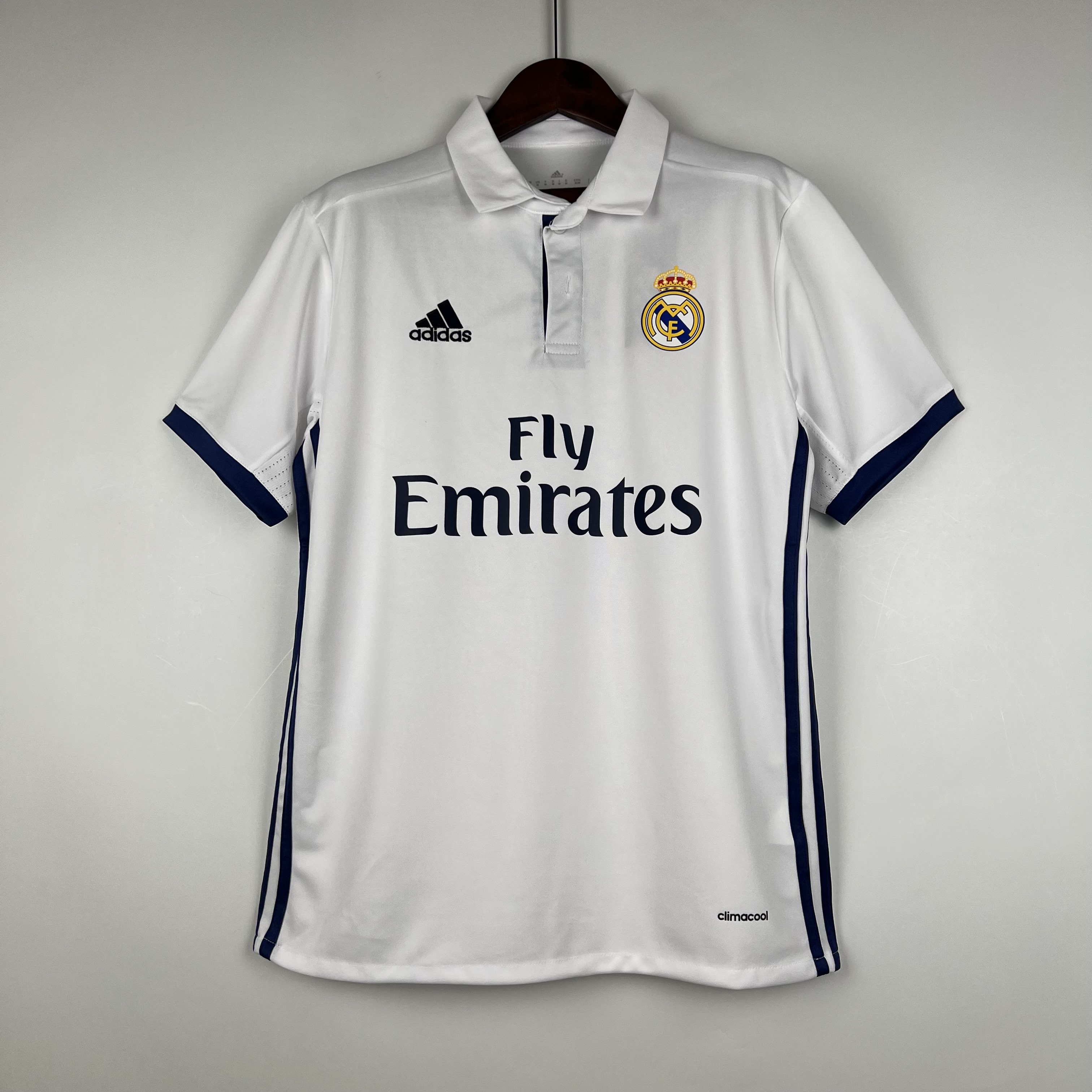 Retro Real Madrid 16-17 Home Stadium Jersey - ManixJersey
