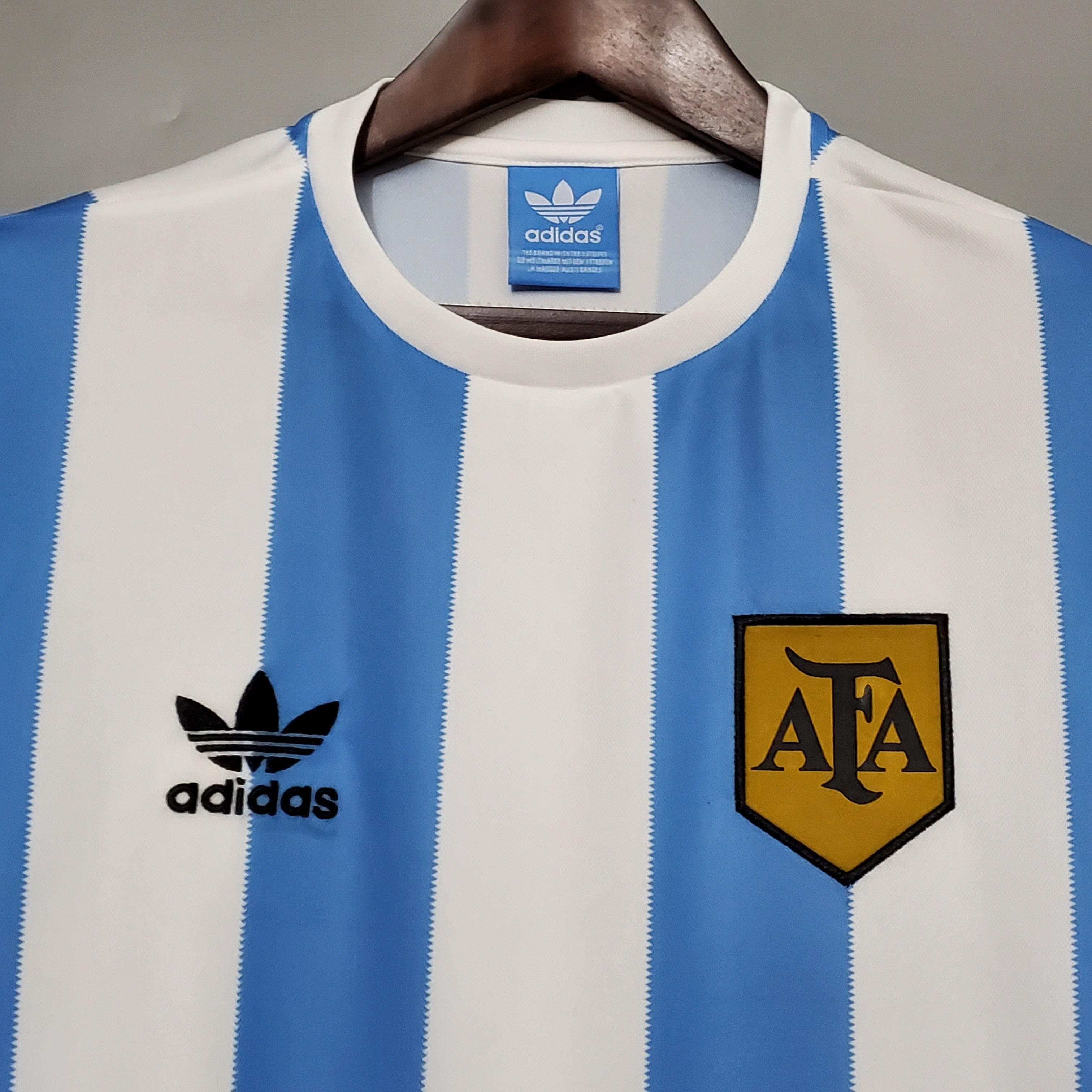Retro Argentina 1978 Home Stadium Jersey - ManixJersey