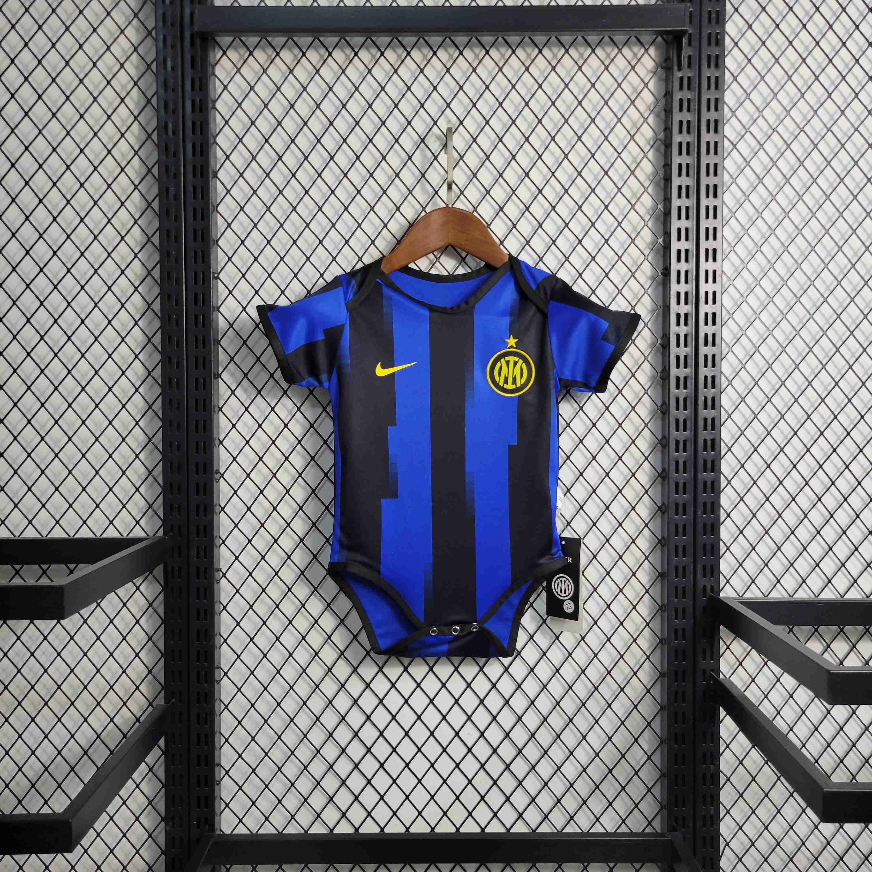 23-24 Inter Milan Home Baby Crawling Suit - ManixJersey