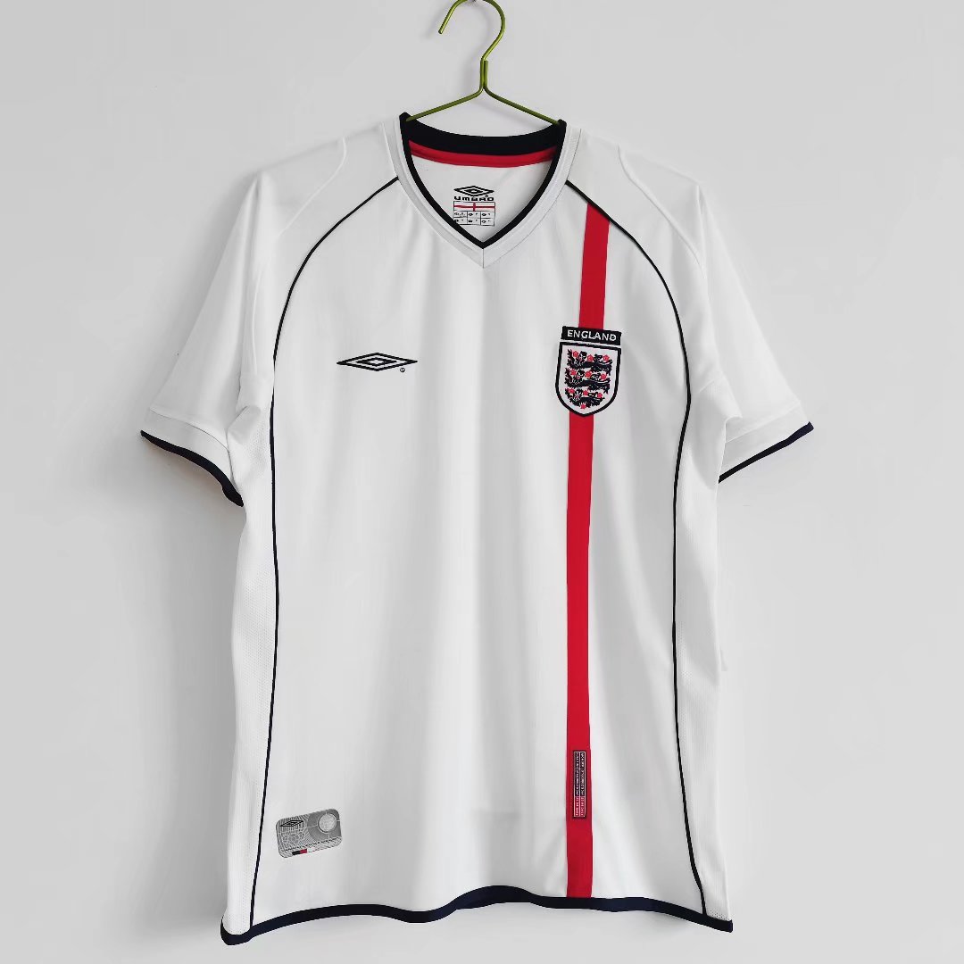 Retro England 2002 Home Stadium Jersey - ManixJersey