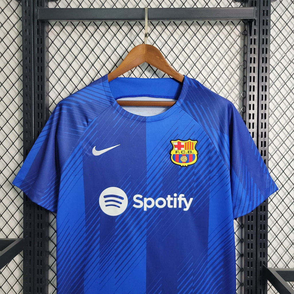 B.A.R.S.A 23-24 Blue Training Jersey - Fans Version - ManixJersey