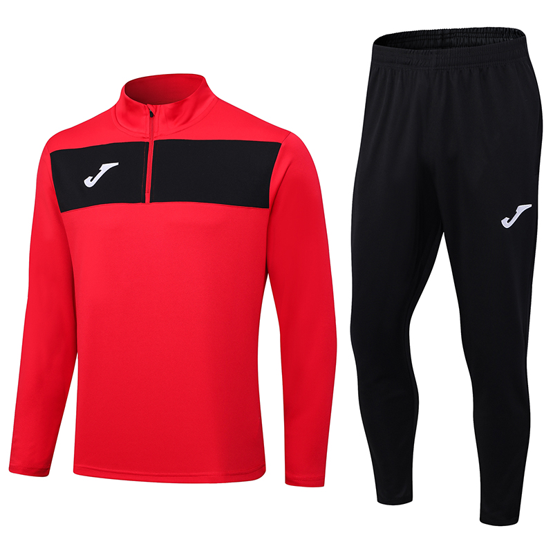Roma 23-24 Long Sleeve Training Set -Red - ManixJersey